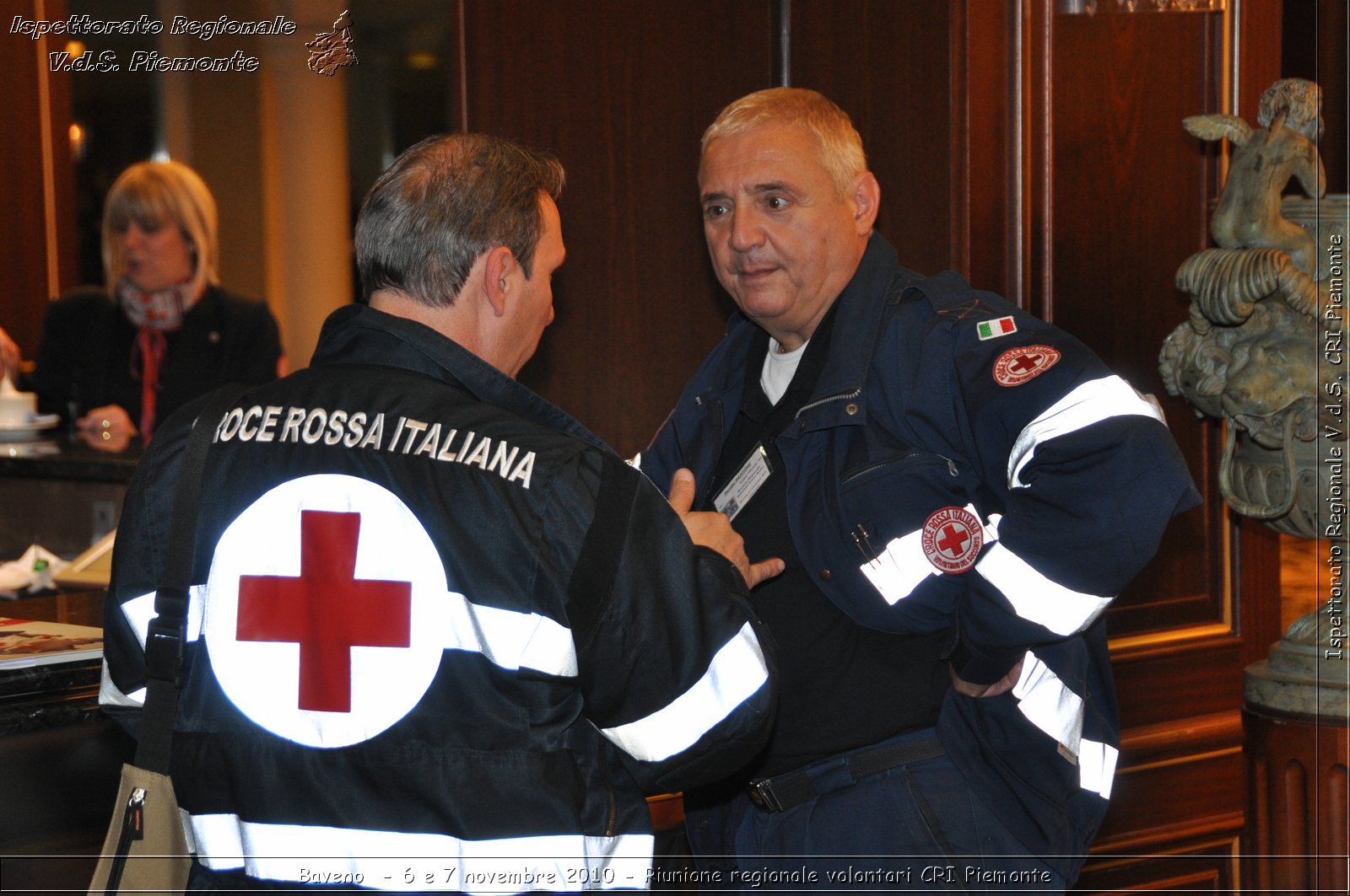 Baveno  - 6 e 7 novembre 2010 - Riunione regionale volontari CRI Piemonte -  Croce Rossa Italiana - Ispettorato Regionale Volontari del Soccorso Piemonte