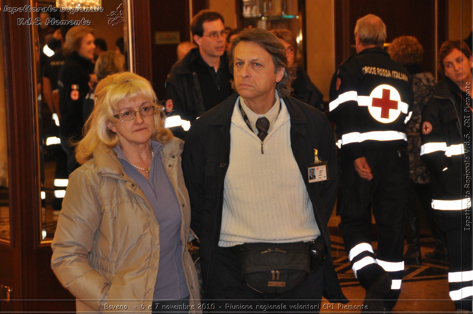 Baveno  - 6 e 7 novembre 2010 - Riunione regionale volontari CRI Piemonte -  Croce Rossa Italiana - Ispettorato Regionale Volontari del Soccorso Piemonte