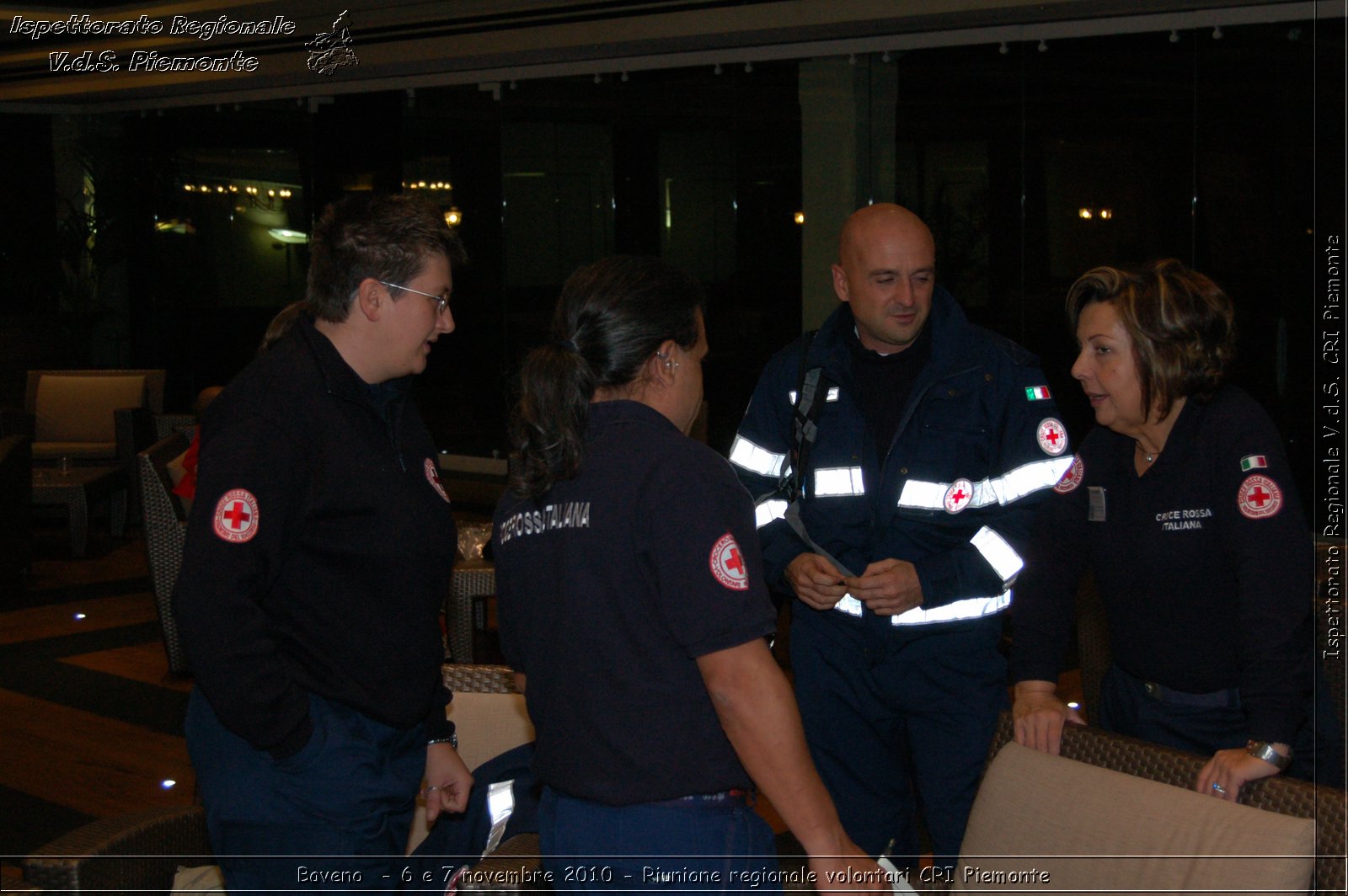 Baveno  - 6 e 7 novembre 2010 - Riunione regionale volontari CRI Piemonte -  Croce Rossa Italiana - Ispettorato Regionale Volontari del Soccorso Piemonte