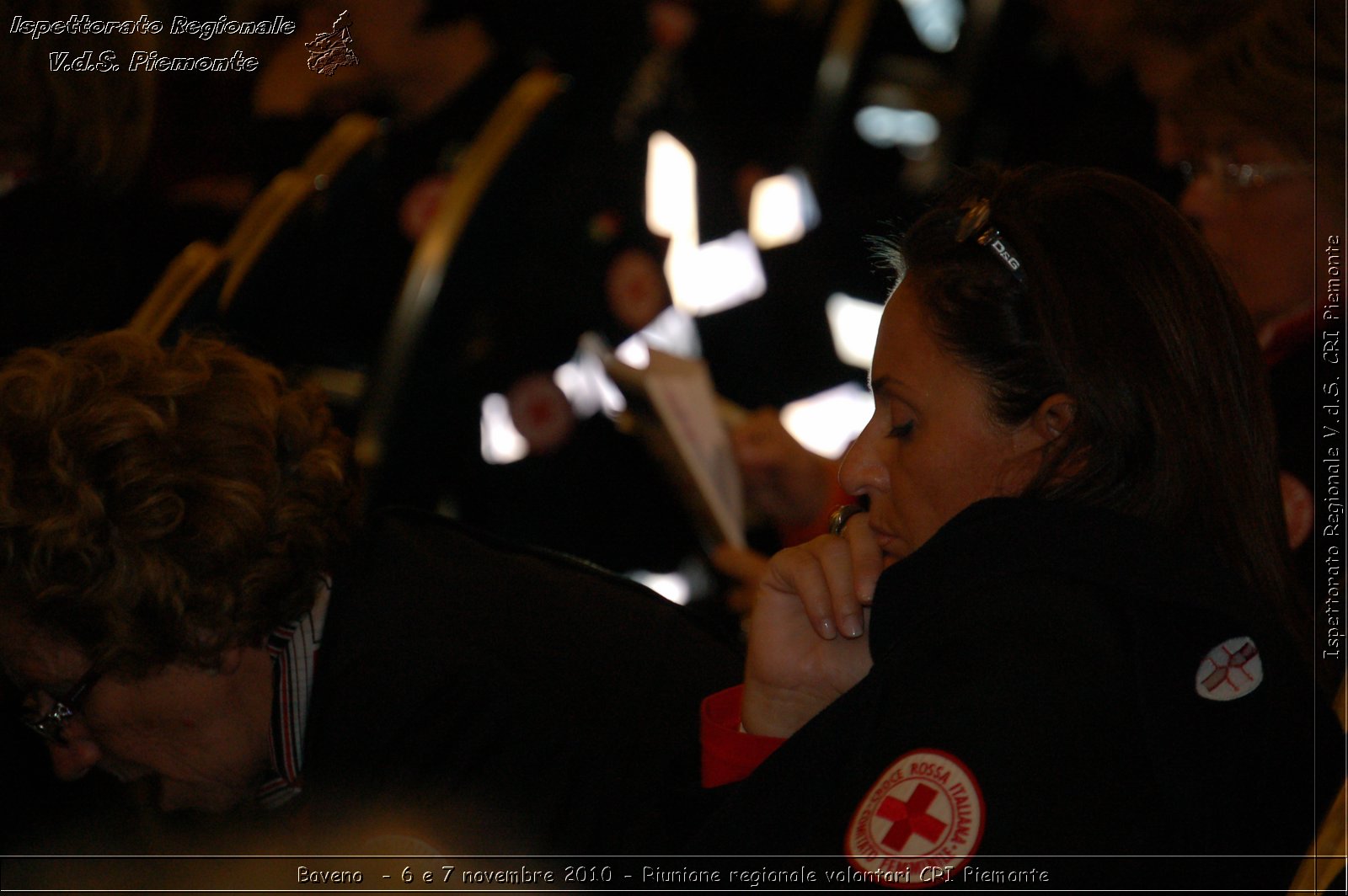 Baveno  - 6 e 7 novembre 2010 - Riunione regionale volontari CRI Piemonte -  Croce Rossa Italiana - Ispettorato Regionale Volontari del Soccorso Piemonte