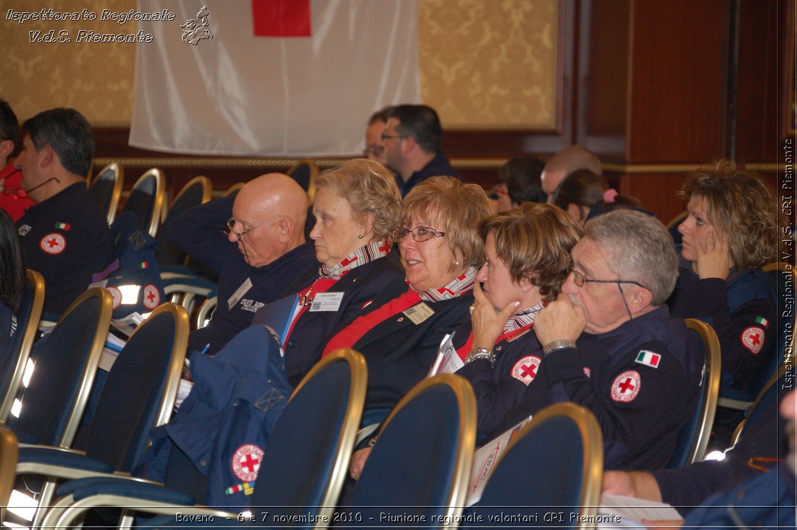 Baveno  - 6 e 7 novembre 2010 - Riunione regionale volontari CRI Piemonte -  Croce Rossa Italiana - Ispettorato Regionale Volontari del Soccorso Piemonte