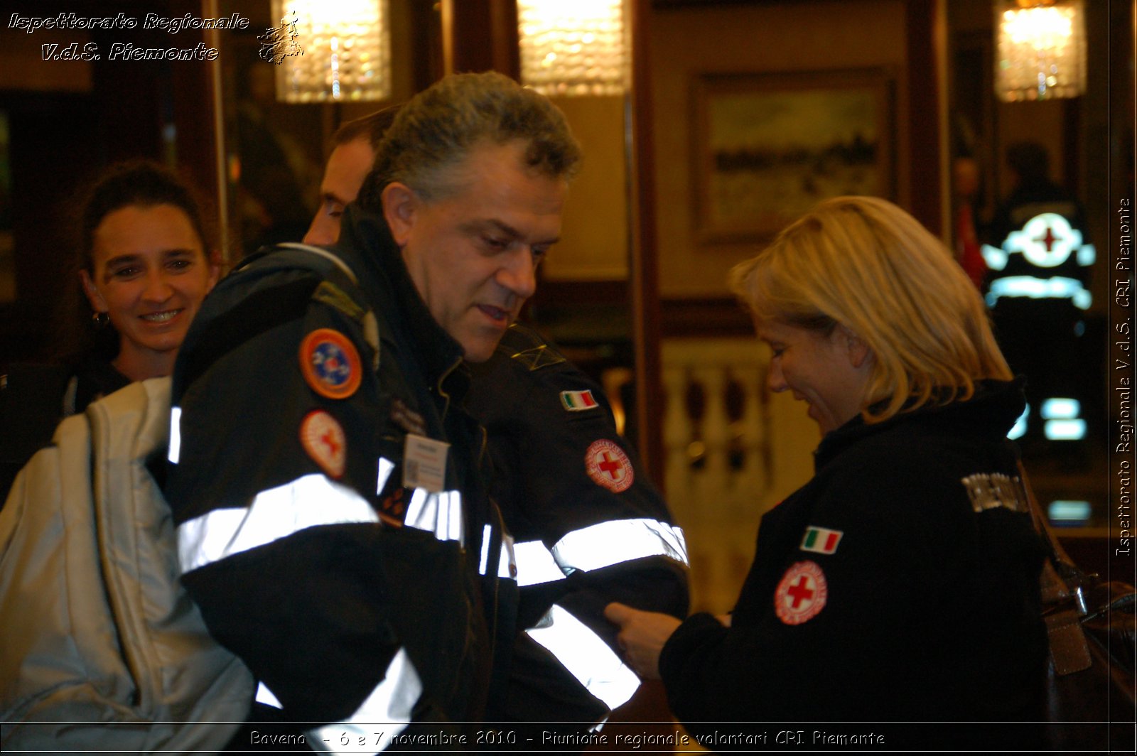 Baveno  - 6 e 7 novembre 2010 - Riunione regionale volontari CRI Piemonte -  Croce Rossa Italiana - Ispettorato Regionale Volontari del Soccorso Piemonte