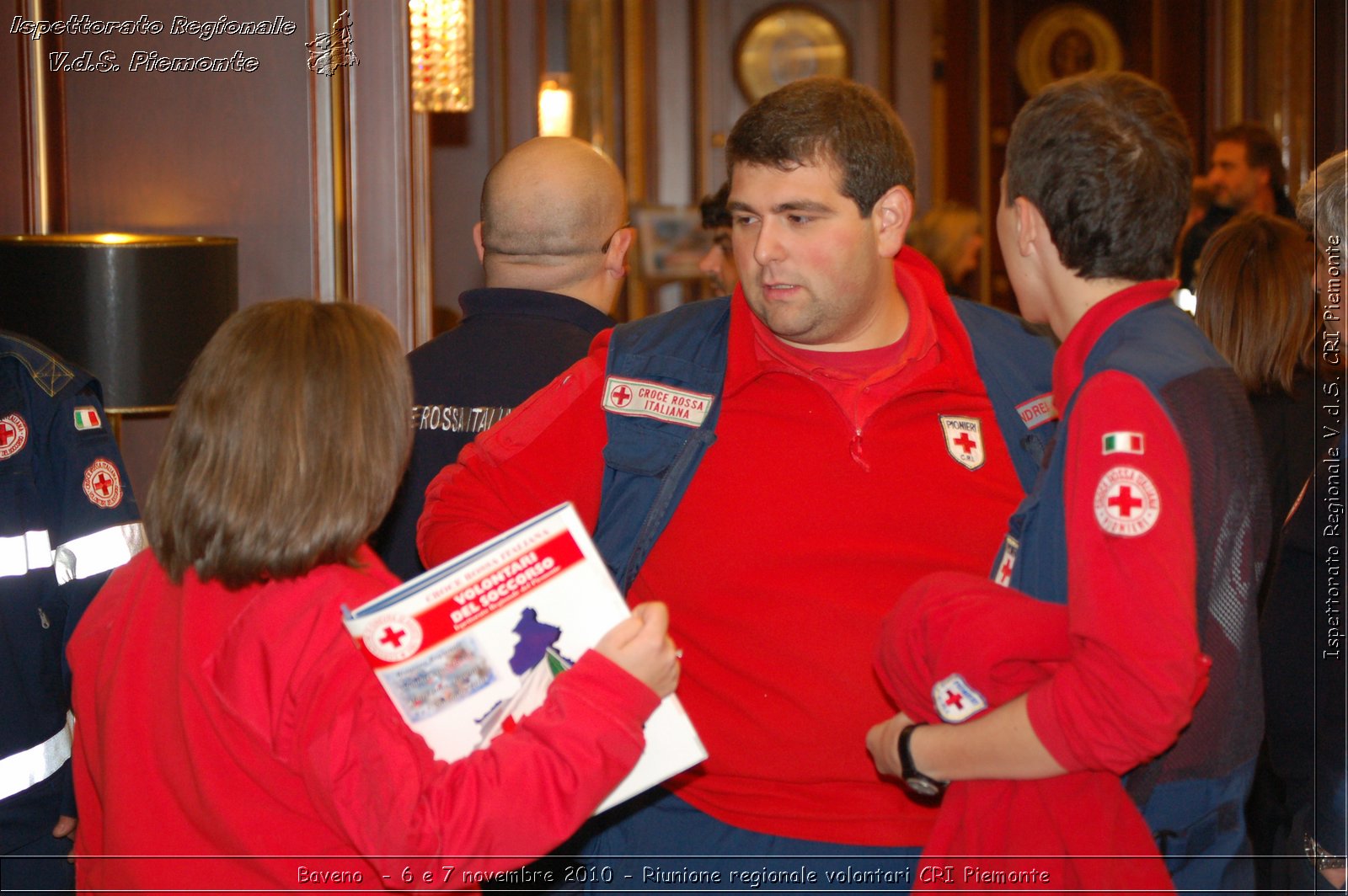 Baveno  - 6 e 7 novembre 2010 - Riunione regionale volontari CRI Piemonte -  Croce Rossa Italiana - Ispettorato Regionale Volontari del Soccorso Piemonte