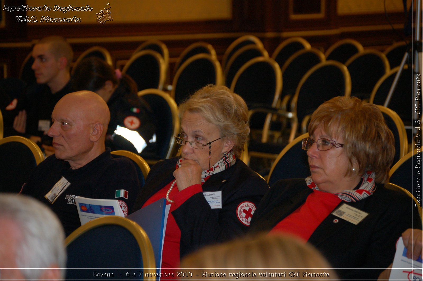 Baveno  - 6 e 7 novembre 2010 - Riunione regionale volontari CRI Piemonte -  Croce Rossa Italiana - Ispettorato Regionale Volontari del Soccorso Piemonte