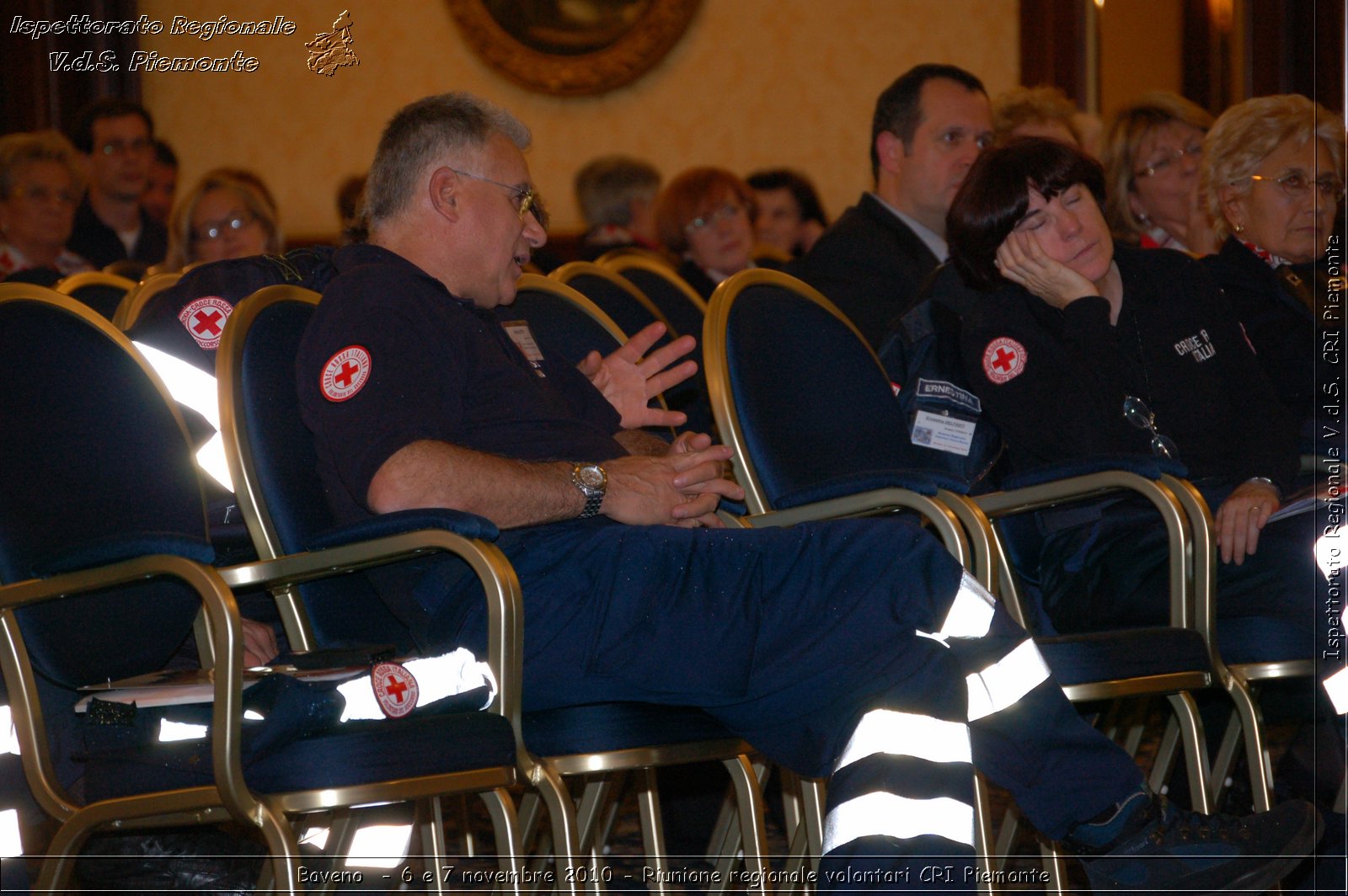 Baveno  - 6 e 7 novembre 2010 - Riunione regionale volontari CRI Piemonte -  Croce Rossa Italiana - Ispettorato Regionale Volontari del Soccorso Piemonte