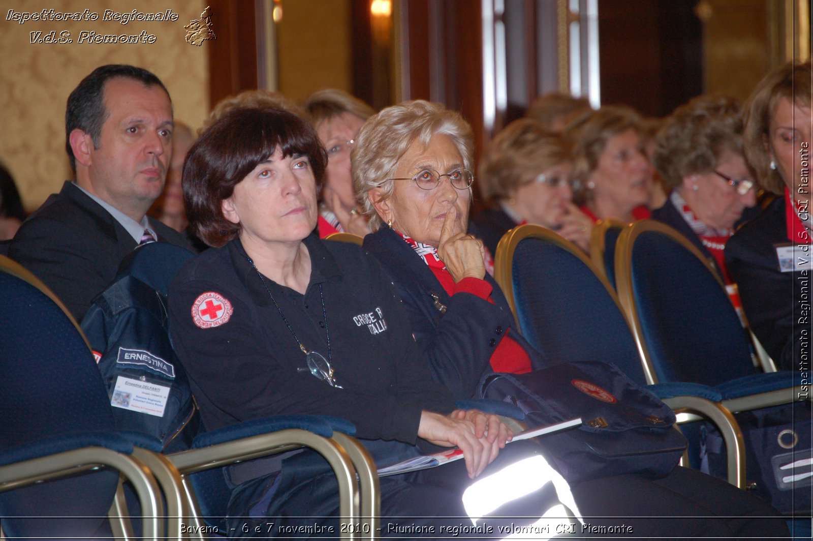 Baveno  - 6 e 7 novembre 2010 - Riunione regionale volontari CRI Piemonte -  Croce Rossa Italiana - Ispettorato Regionale Volontari del Soccorso Piemonte