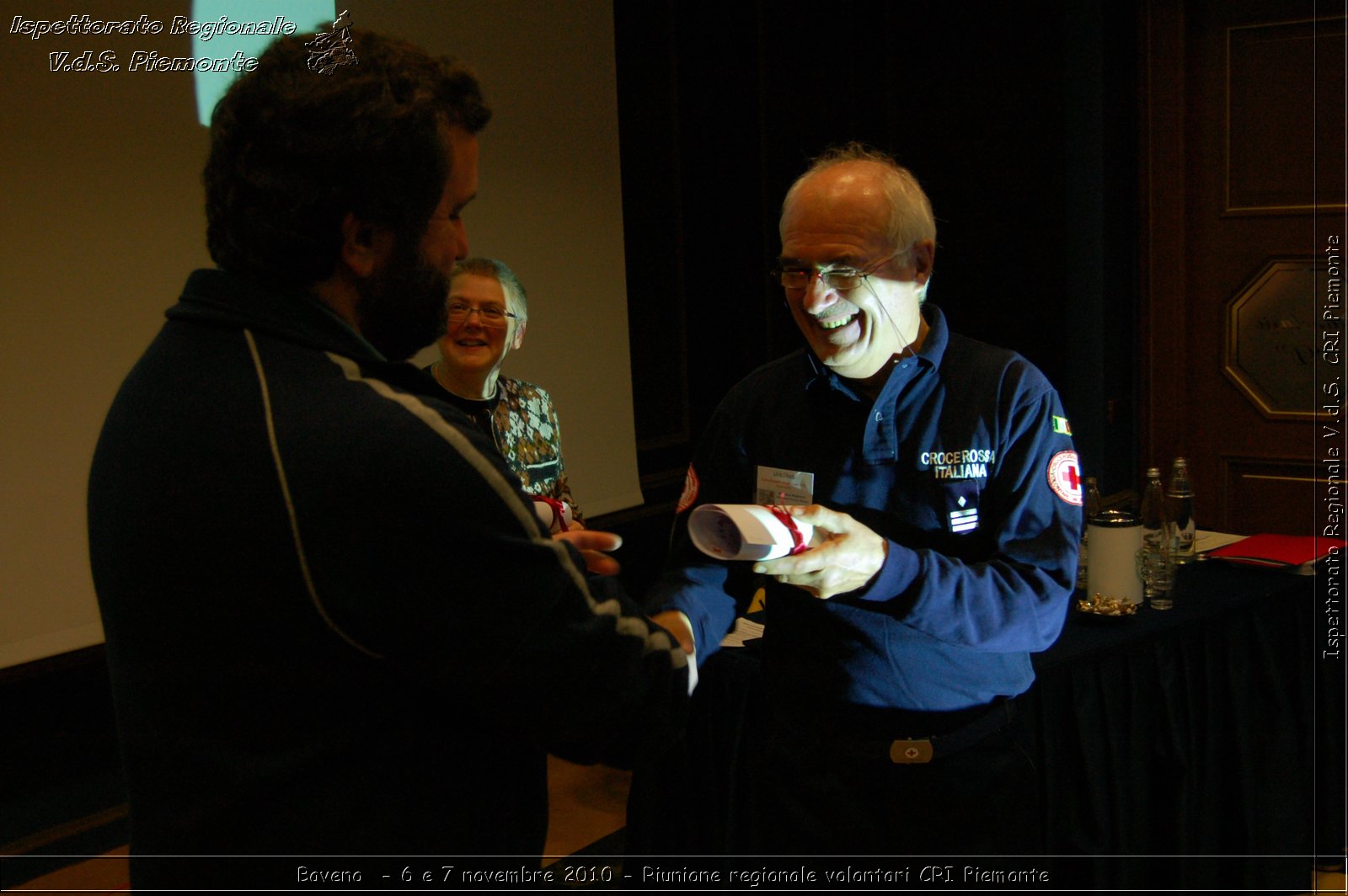 Baveno  - 6 e 7 novembre 2010 - Riunione regionale volontari CRI Piemonte -  Croce Rossa Italiana - Ispettorato Regionale Volontari del Soccorso Piemonte