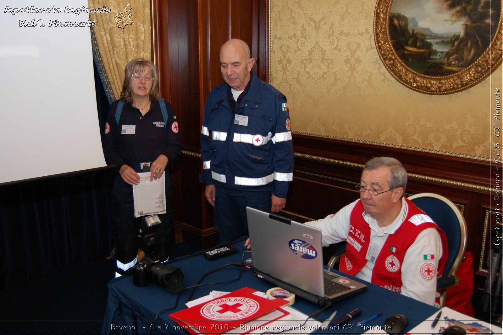 Baveno  - 6 e 7 novembre 2010 - Riunione regionale volontari CRI Piemonte -  Croce Rossa Italiana - Ispettorato Regionale Volontari del Soccorso Piemonte