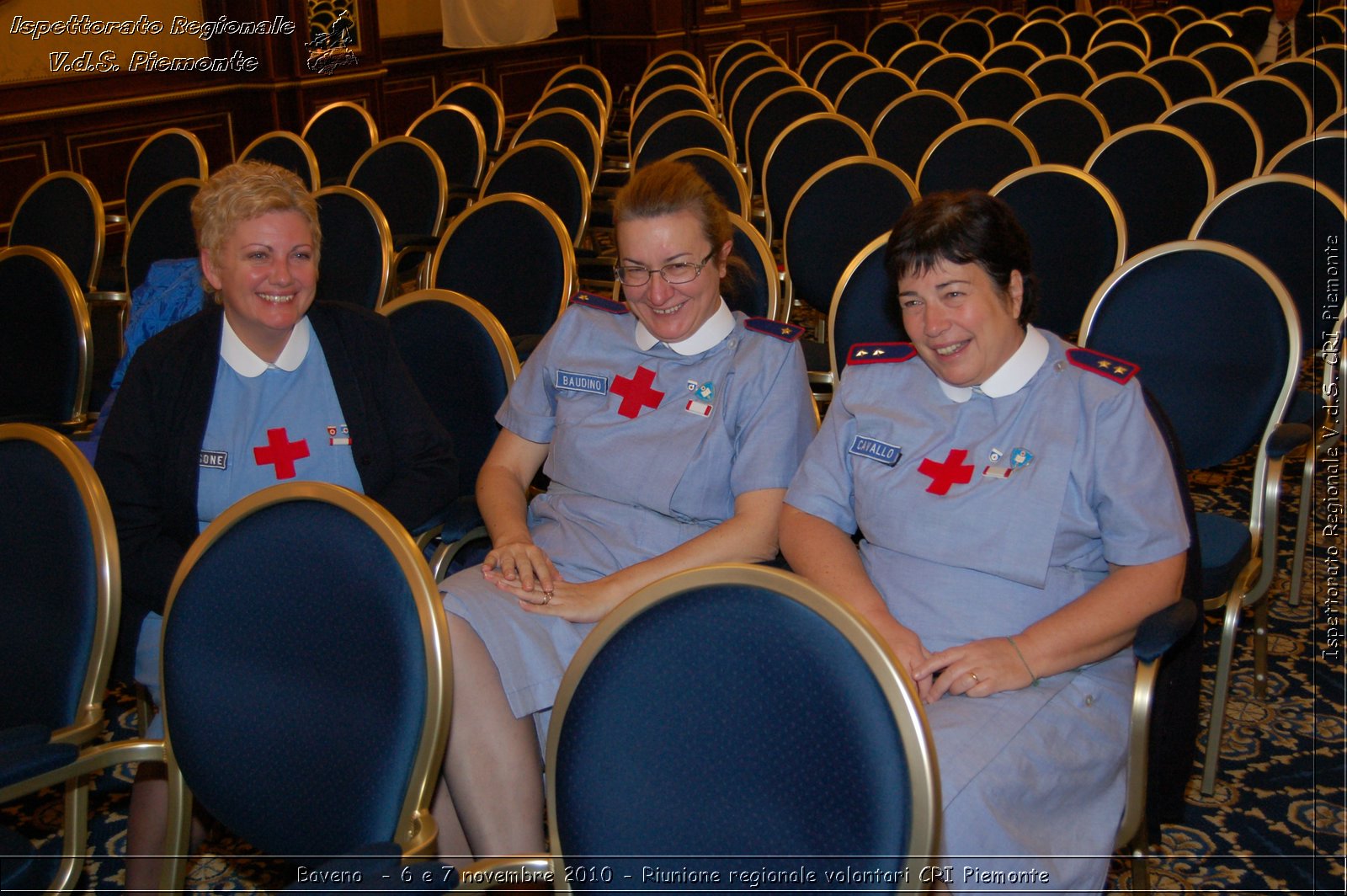 Baveno  - 6 e 7 novembre 2010 - Riunione regionale volontari CRI Piemonte -  Croce Rossa Italiana - Ispettorato Regionale Volontari del Soccorso Piemonte