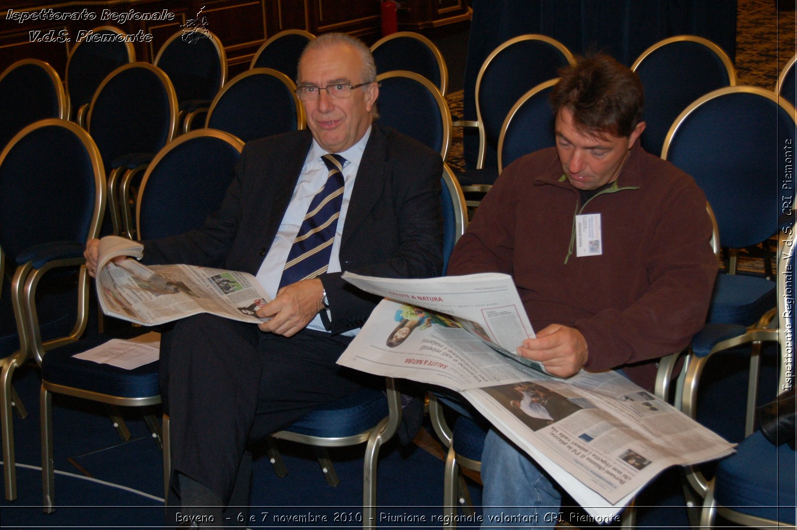 Baveno  - 6 e 7 novembre 2010 - Riunione regionale volontari CRI Piemonte -  Croce Rossa Italiana - Ispettorato Regionale Volontari del Soccorso Piemonte