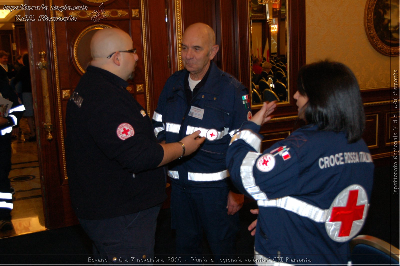 Baveno  - 6 e 7 novembre 2010 - Riunione regionale volontari CRI Piemonte -  Croce Rossa Italiana - Ispettorato Regionale Volontari del Soccorso Piemonte