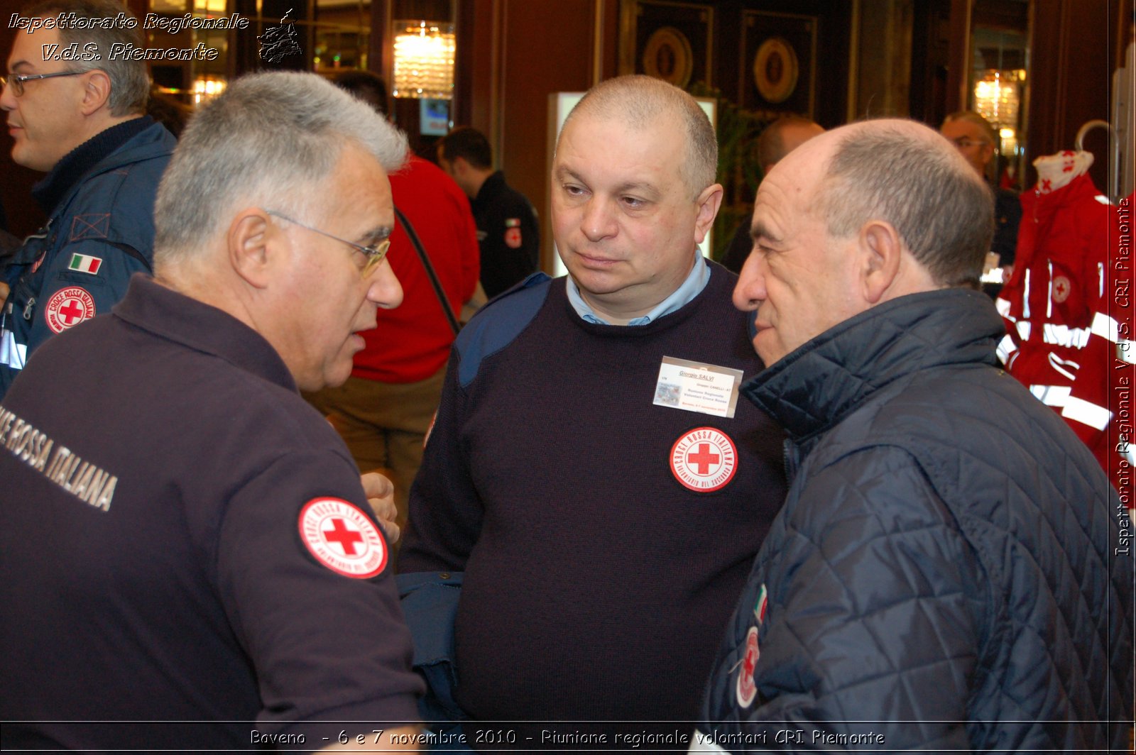 Baveno  - 6 e 7 novembre 2010 - Riunione regionale volontari CRI Piemonte -  Croce Rossa Italiana - Ispettorato Regionale Volontari del Soccorso Piemonte