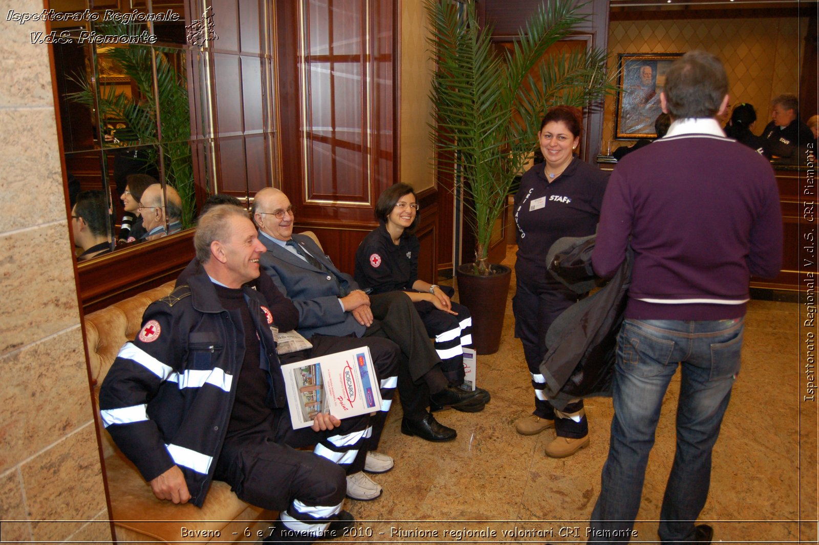 Baveno  - 6 e 7 novembre 2010 - Riunione regionale volontari CRI Piemonte -  Croce Rossa Italiana - Ispettorato Regionale Volontari del Soccorso Piemonte