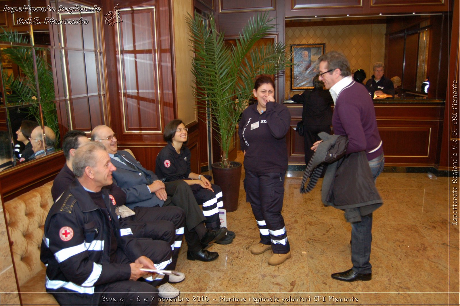 Baveno  - 6 e 7 novembre 2010 - Riunione regionale volontari CRI Piemonte -  Croce Rossa Italiana - Ispettorato Regionale Volontari del Soccorso Piemonte