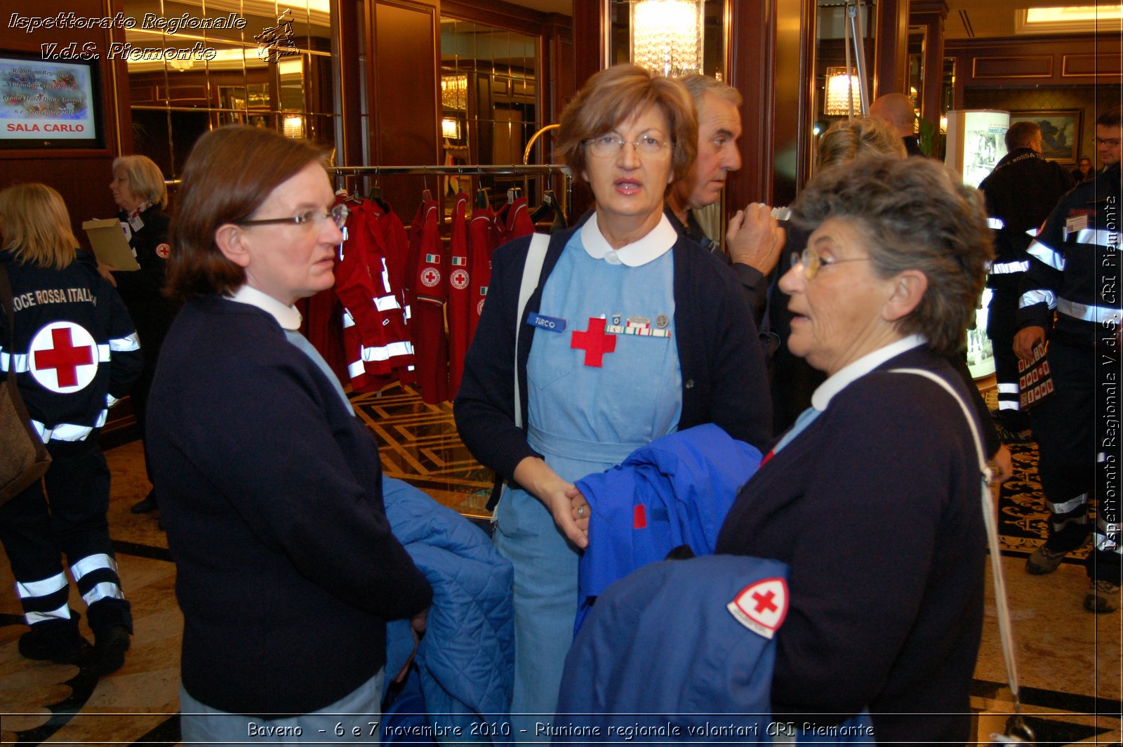 Baveno  - 6 e 7 novembre 2010 - Riunione regionale volontari CRI Piemonte -  Croce Rossa Italiana - Ispettorato Regionale Volontari del Soccorso Piemonte