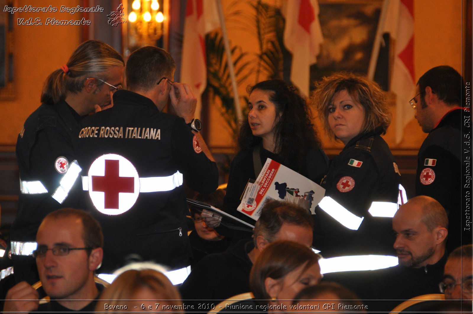 Baveno  - 6 e 7 novembre 2010 - Riunione regionale volontari CRI Piemonte -  Croce Rossa Italiana - Ispettorato Regionale Volontari del Soccorso Piemonte