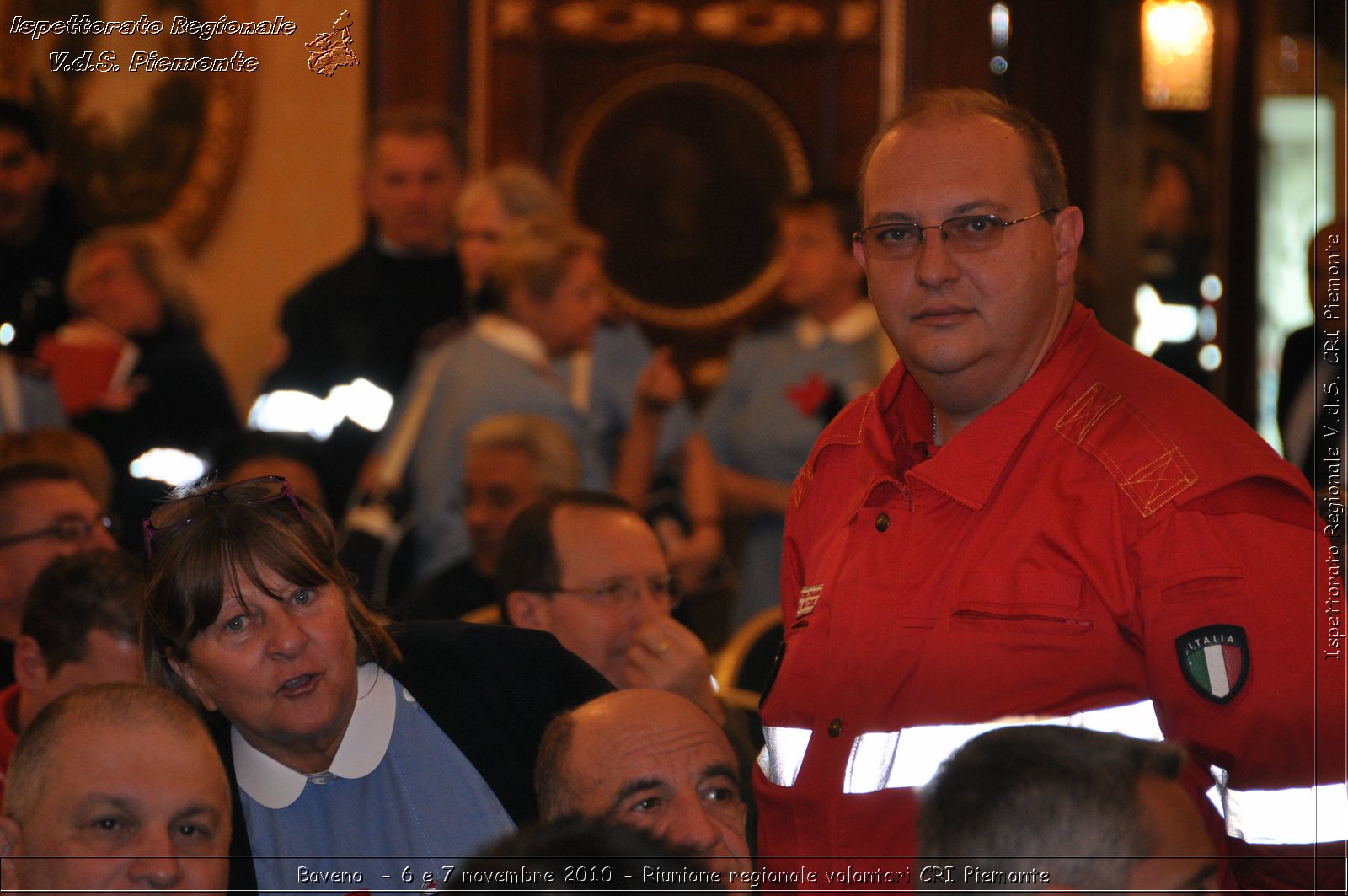 Baveno  - 6 e 7 novembre 2010 - Riunione regionale volontari CRI Piemonte -  Croce Rossa Italiana - Ispettorato Regionale Volontari del Soccorso Piemonte