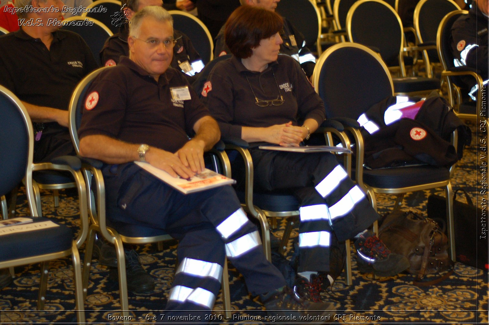 Baveno  - 6 e 7 novembre 2010 - Riunione regionale volontari CRI Piemonte -  Croce Rossa Italiana - Ispettorato Regionale Volontari del Soccorso Piemonte