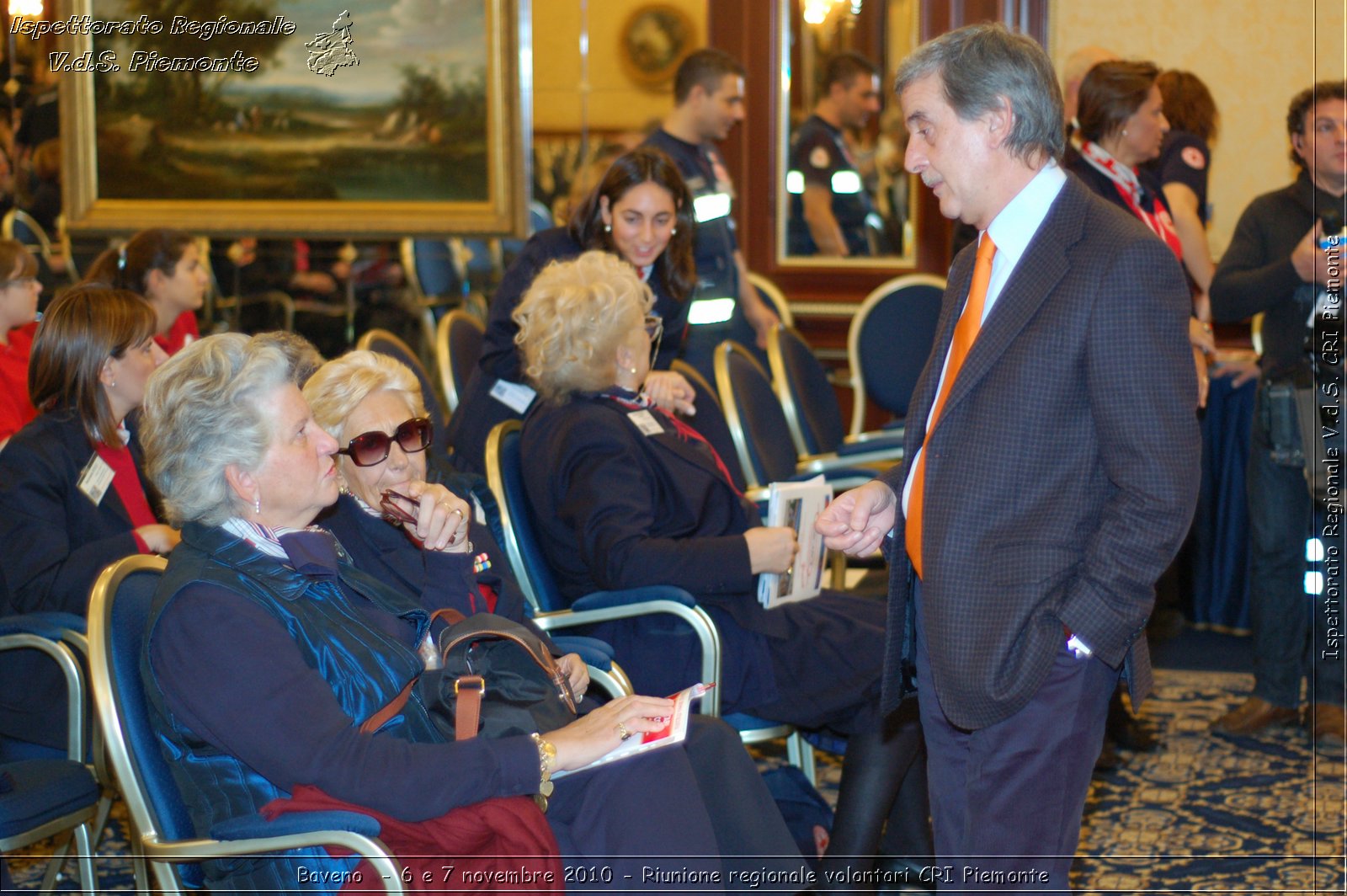 Baveno  - 6 e 7 novembre 2010 - Riunione regionale volontari CRI Piemonte -  Croce Rossa Italiana - Ispettorato Regionale Volontari del Soccorso Piemonte