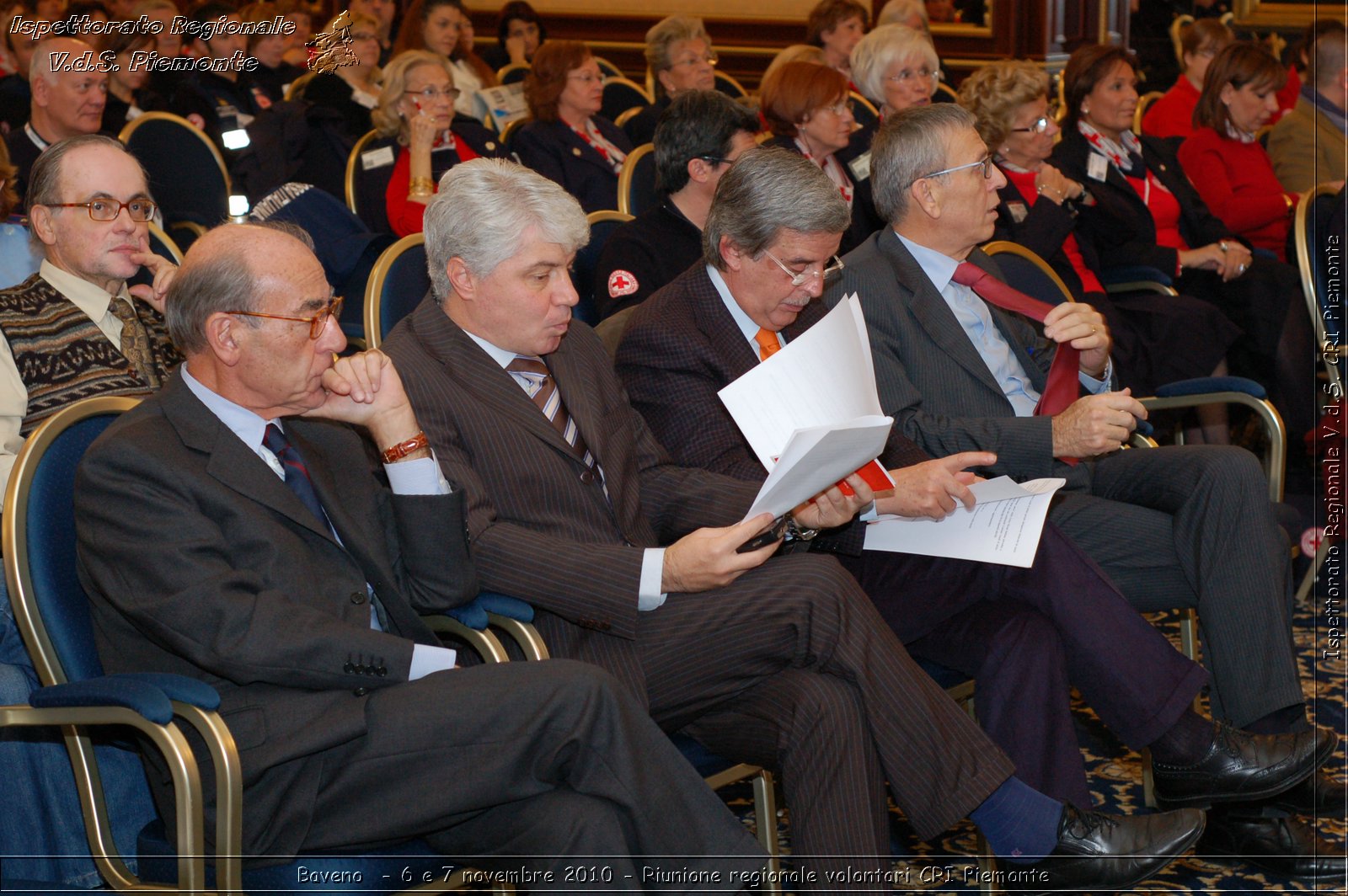 Baveno  - 6 e 7 novembre 2010 - Riunione regionale volontari CRI Piemonte -  Croce Rossa Italiana - Ispettorato Regionale Volontari del Soccorso Piemonte