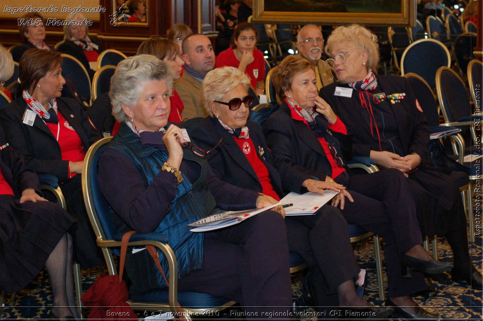 Baveno  - 6 e 7 novembre 2010 - Riunione regionale volontari CRI Piemonte -  Croce Rossa Italiana - Ispettorato Regionale Volontari del Soccorso Piemonte