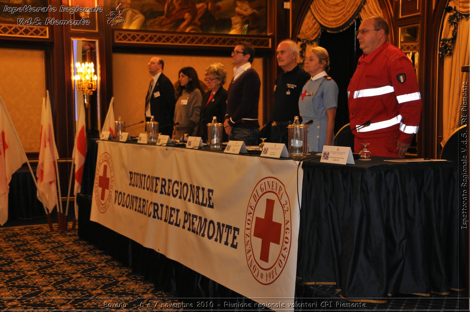 Baveno  - 6 e 7 novembre 2010 - Riunione regionale volontari CRI Piemonte -  Croce Rossa Italiana - Ispettorato Regionale Volontari del Soccorso Piemonte