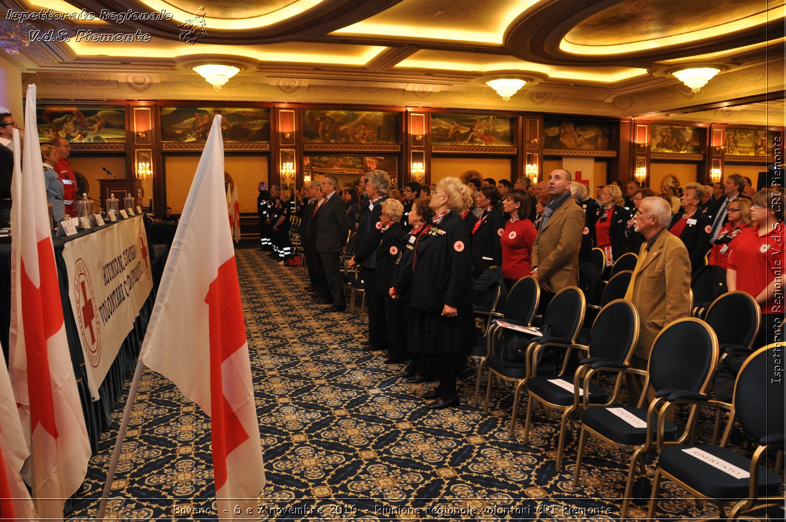 Baveno  - 6 e 7 novembre 2010 - Riunione regionale volontari CRI Piemonte -  Croce Rossa Italiana - Ispettorato Regionale Volontari del Soccorso Piemonte