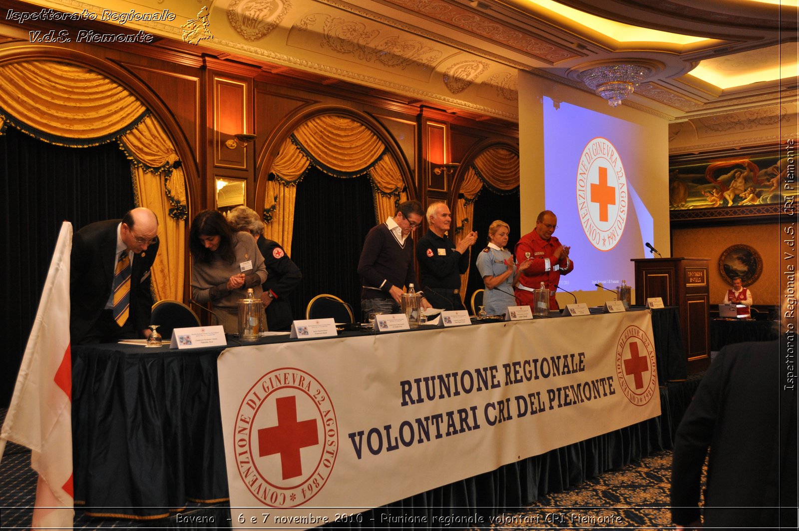 Baveno  - 6 e 7 novembre 2010 - Riunione regionale volontari CRI Piemonte -  Croce Rossa Italiana - Ispettorato Regionale Volontari del Soccorso Piemonte