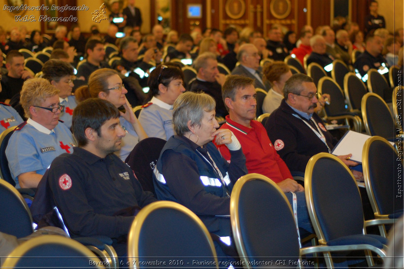 Baveno  - 6 e 7 novembre 2010 - Riunione regionale volontari CRI Piemonte -  Croce Rossa Italiana - Ispettorato Regionale Volontari del Soccorso Piemonte