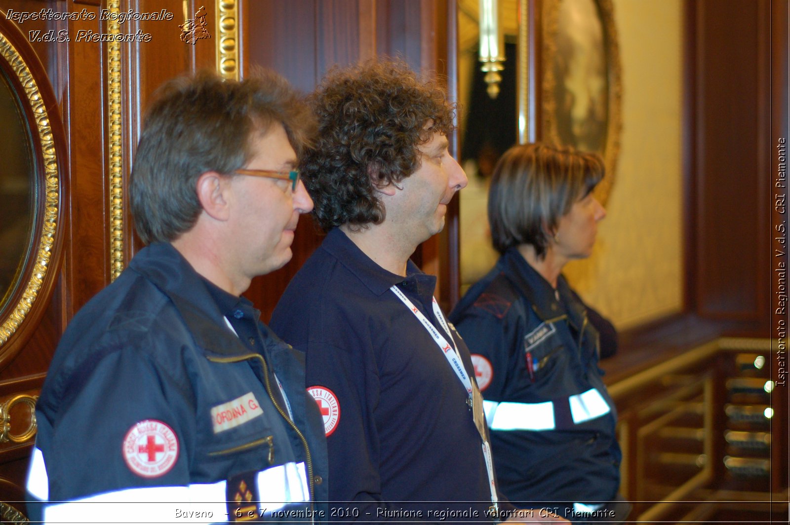 Baveno  - 6 e 7 novembre 2010 - Riunione regionale volontari CRI Piemonte -  Croce Rossa Italiana - Ispettorato Regionale Volontari del Soccorso Piemonte