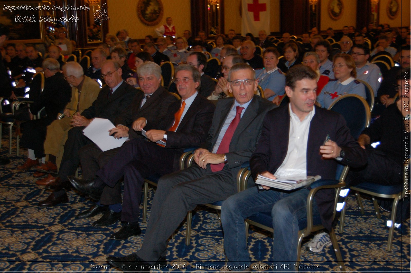 Baveno  - 6 e 7 novembre 2010 - Riunione regionale volontari CRI Piemonte -  Croce Rossa Italiana - Ispettorato Regionale Volontari del Soccorso Piemonte