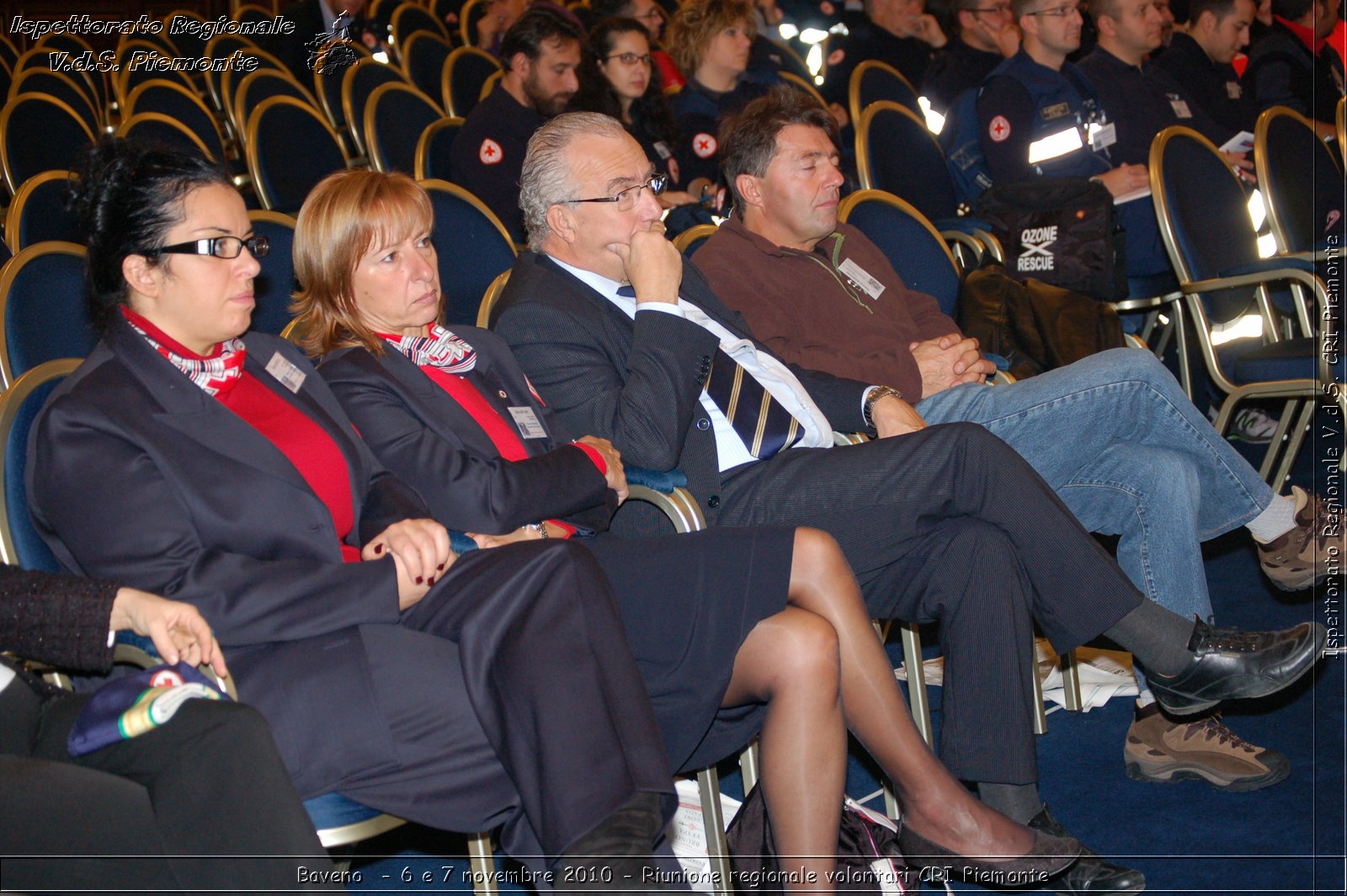 Baveno  - 6 e 7 novembre 2010 - Riunione regionale volontari CRI Piemonte -  Croce Rossa Italiana - Ispettorato Regionale Volontari del Soccorso Piemonte