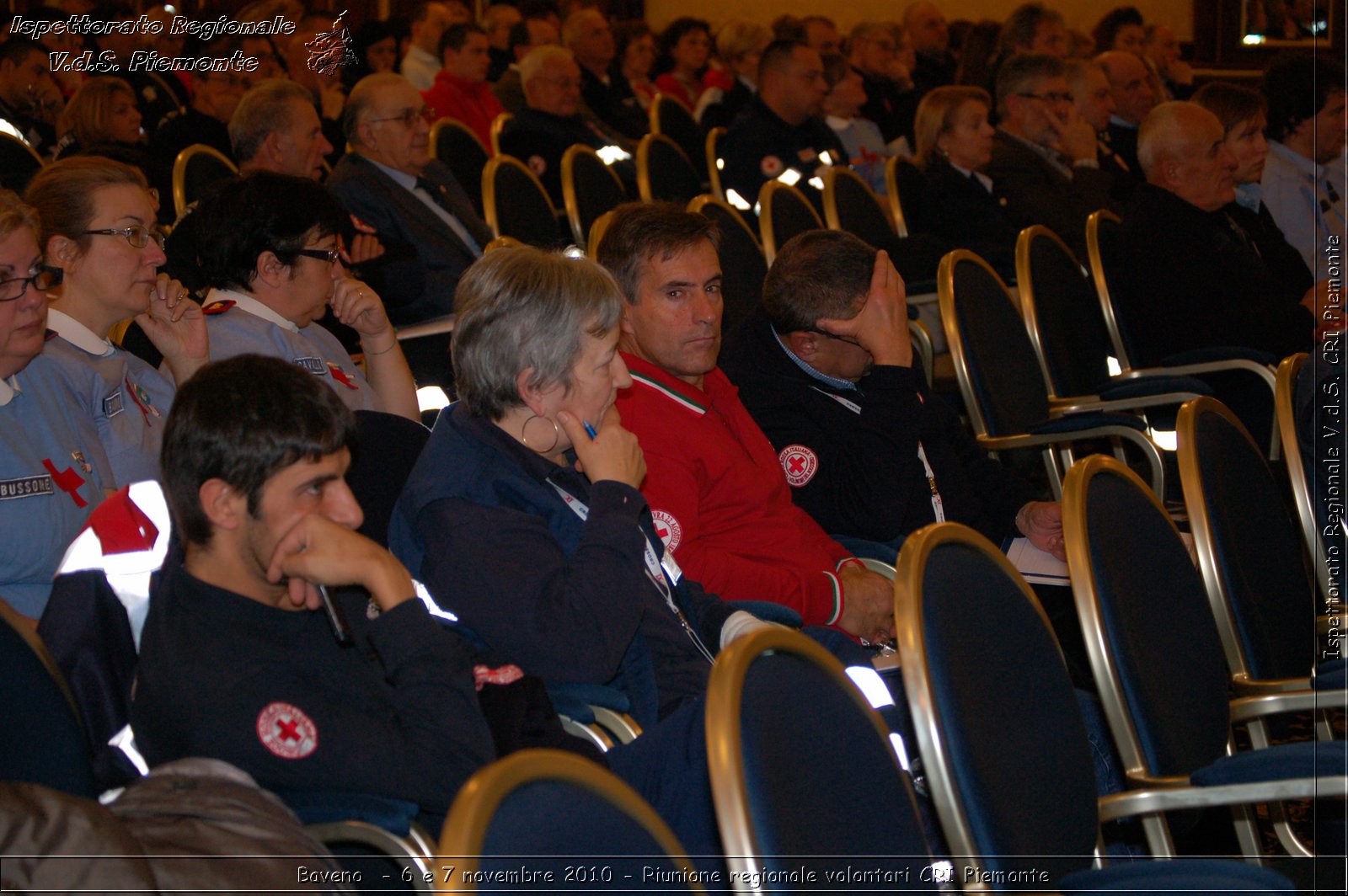 Baveno  - 6 e 7 novembre 2010 - Riunione regionale volontari CRI Piemonte -  Croce Rossa Italiana - Ispettorato Regionale Volontari del Soccorso Piemonte