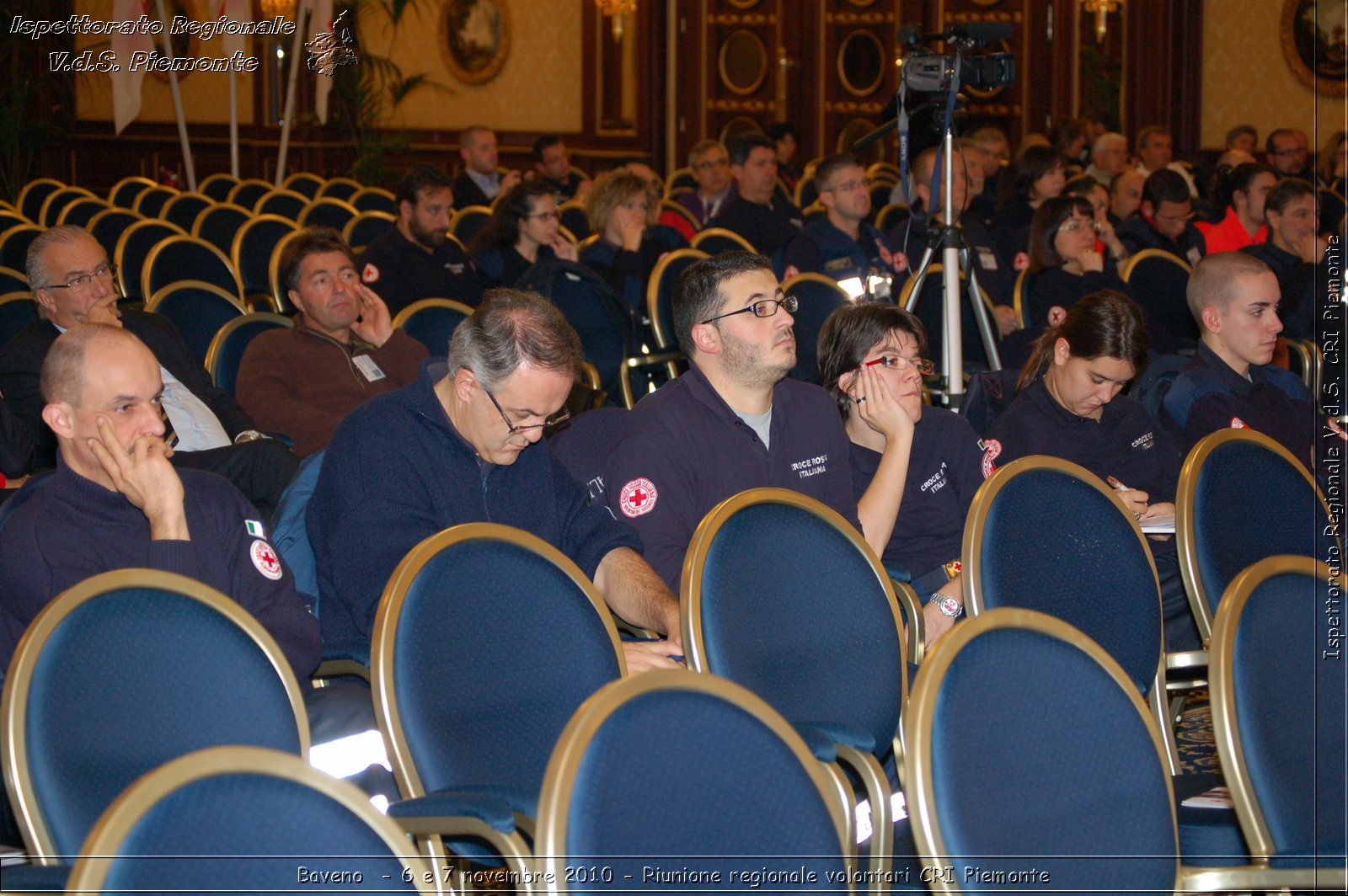 Baveno  - 6 e 7 novembre 2010 - Riunione regionale volontari CRI Piemonte -  Croce Rossa Italiana - Ispettorato Regionale Volontari del Soccorso Piemonte