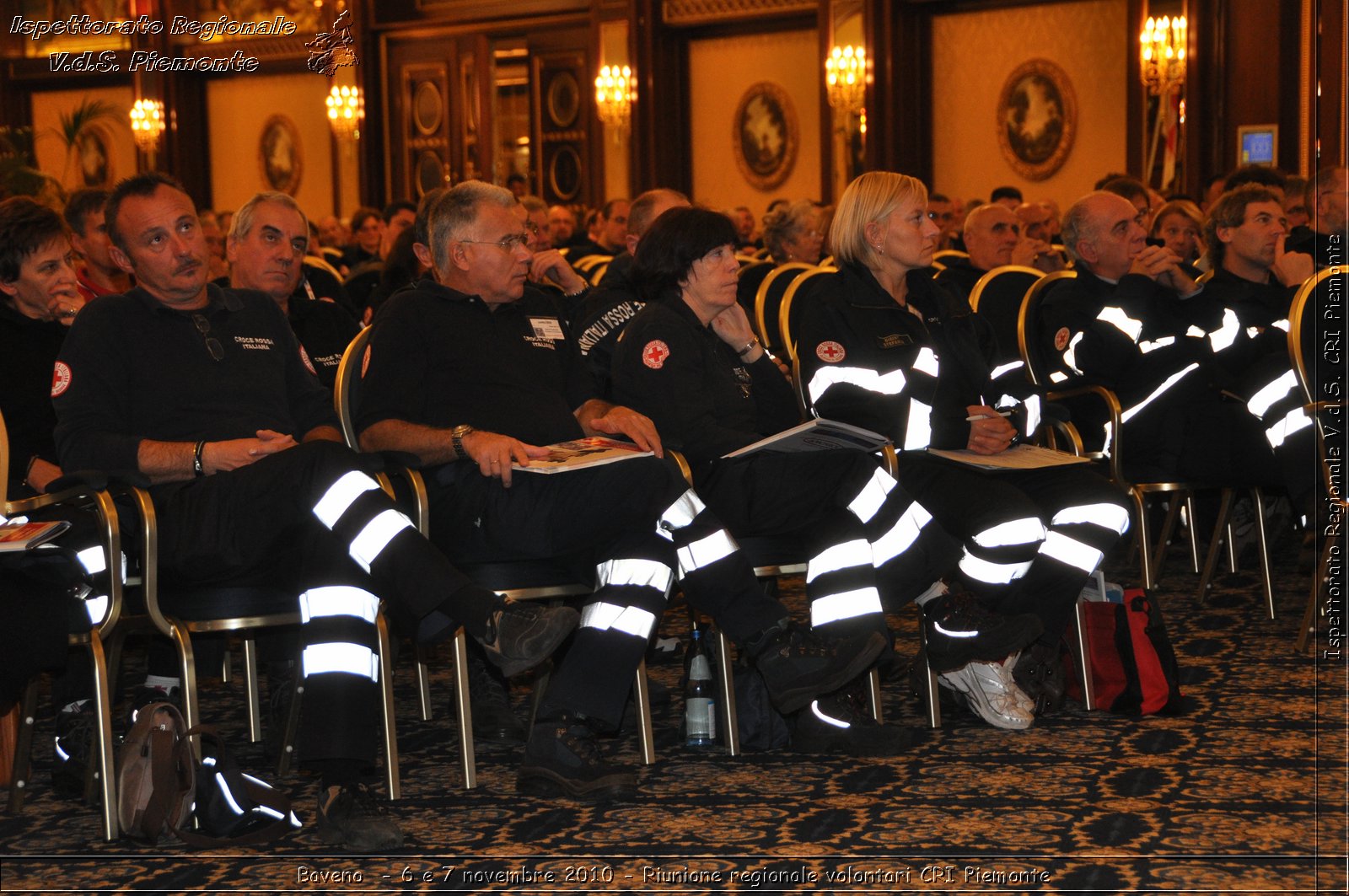 Baveno  - 6 e 7 novembre 2010 - Riunione regionale volontari CRI Piemonte -  Croce Rossa Italiana - Ispettorato Regionale Volontari del Soccorso Piemonte