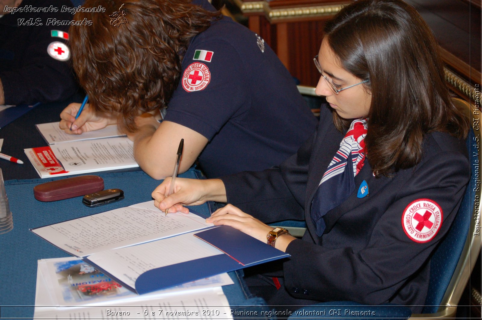 Baveno  - 6 e 7 novembre 2010 - Riunione regionale volontari CRI Piemonte -  Croce Rossa Italiana - Ispettorato Regionale Volontari del Soccorso Piemonte