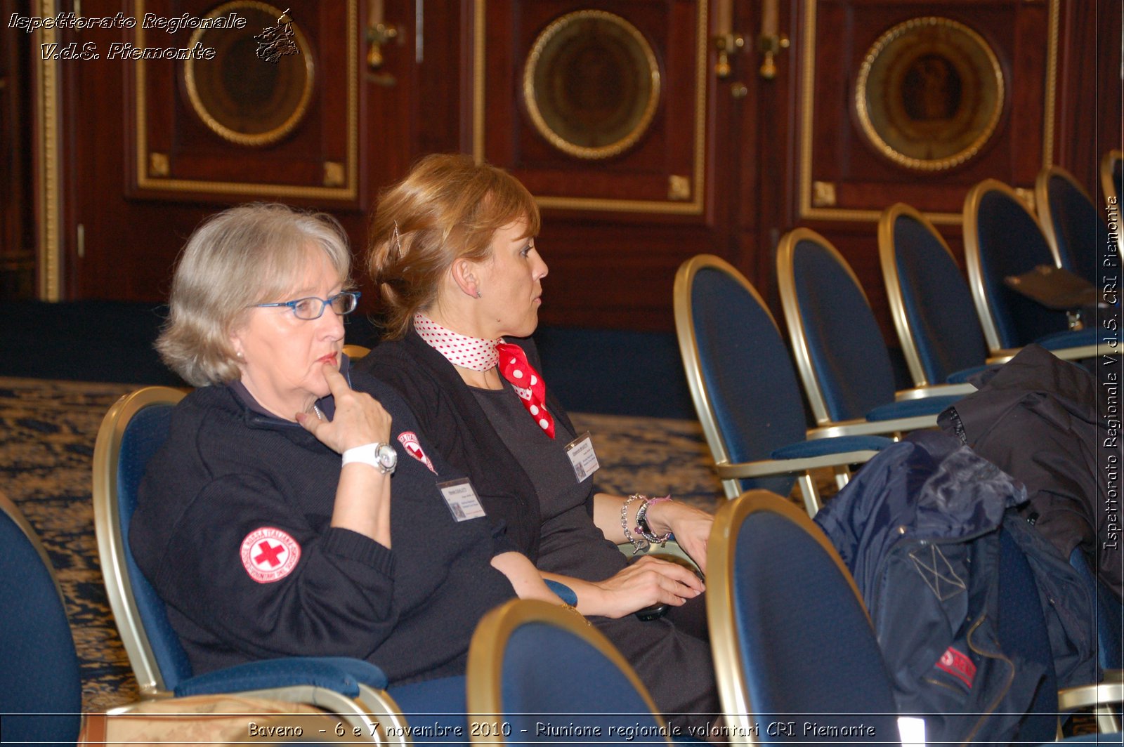 Baveno  - 6 e 7 novembre 2010 - Riunione regionale volontari CRI Piemonte -  Croce Rossa Italiana - Ispettorato Regionale Volontari del Soccorso Piemonte