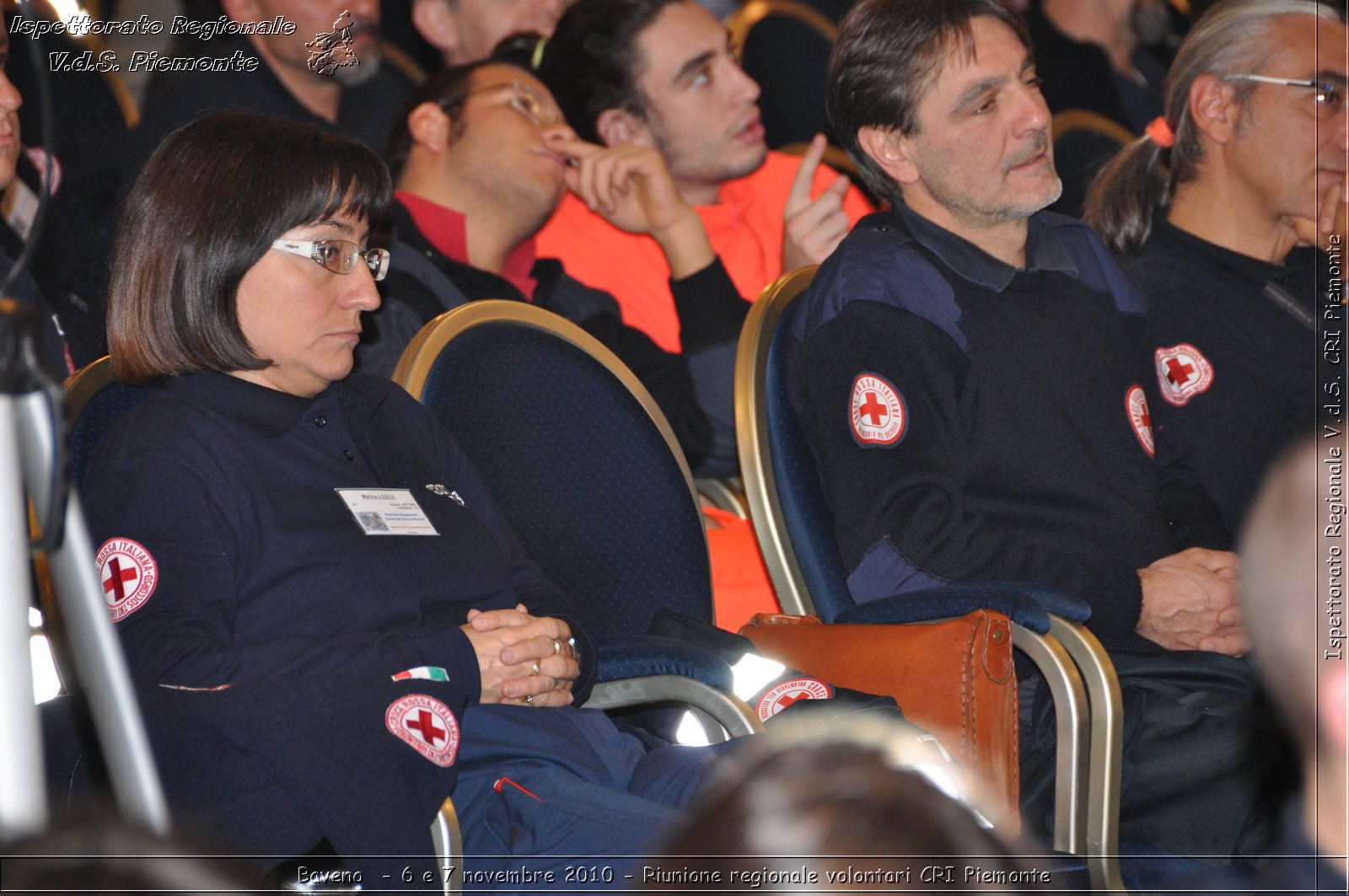 Baveno  - 6 e 7 novembre 2010 - Riunione regionale volontari CRI Piemonte -  Croce Rossa Italiana - Ispettorato Regionale Volontari del Soccorso Piemonte