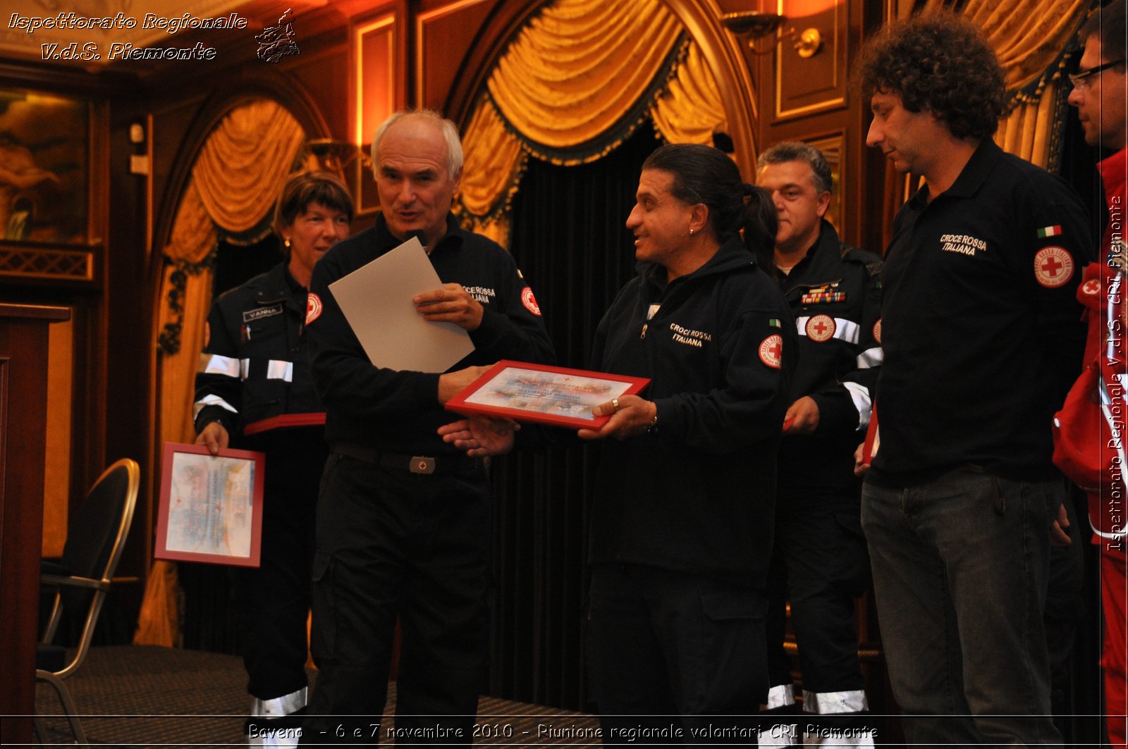 Baveno  - 6 e 7 novembre 2010 - Riunione regionale volontari CRI Piemonte -  Croce Rossa Italiana - Ispettorato Regionale Volontari del Soccorso Piemonte