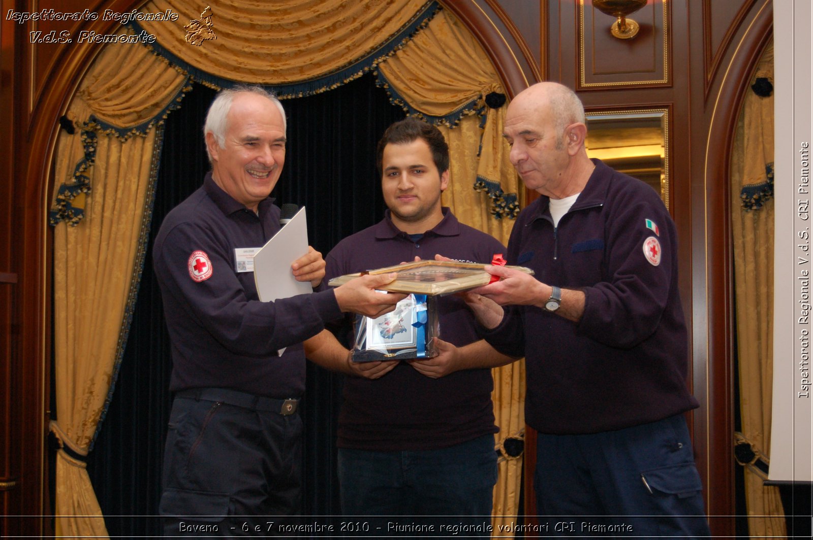 Baveno  - 6 e 7 novembre 2010 - Riunione regionale volontari CRI Piemonte -  Croce Rossa Italiana - Ispettorato Regionale Volontari del Soccorso Piemonte