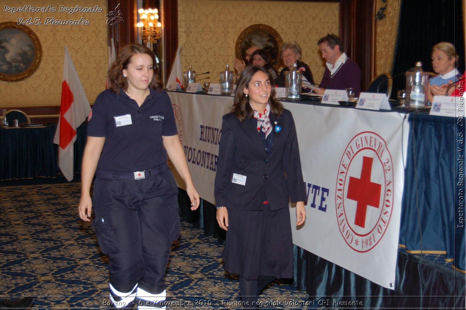 Baveno  - 6 e 7 novembre 2010 - Riunione regionale volontari CRI Piemonte -  Croce Rossa Italiana - Ispettorato Regionale Volontari del Soccorso Piemonte