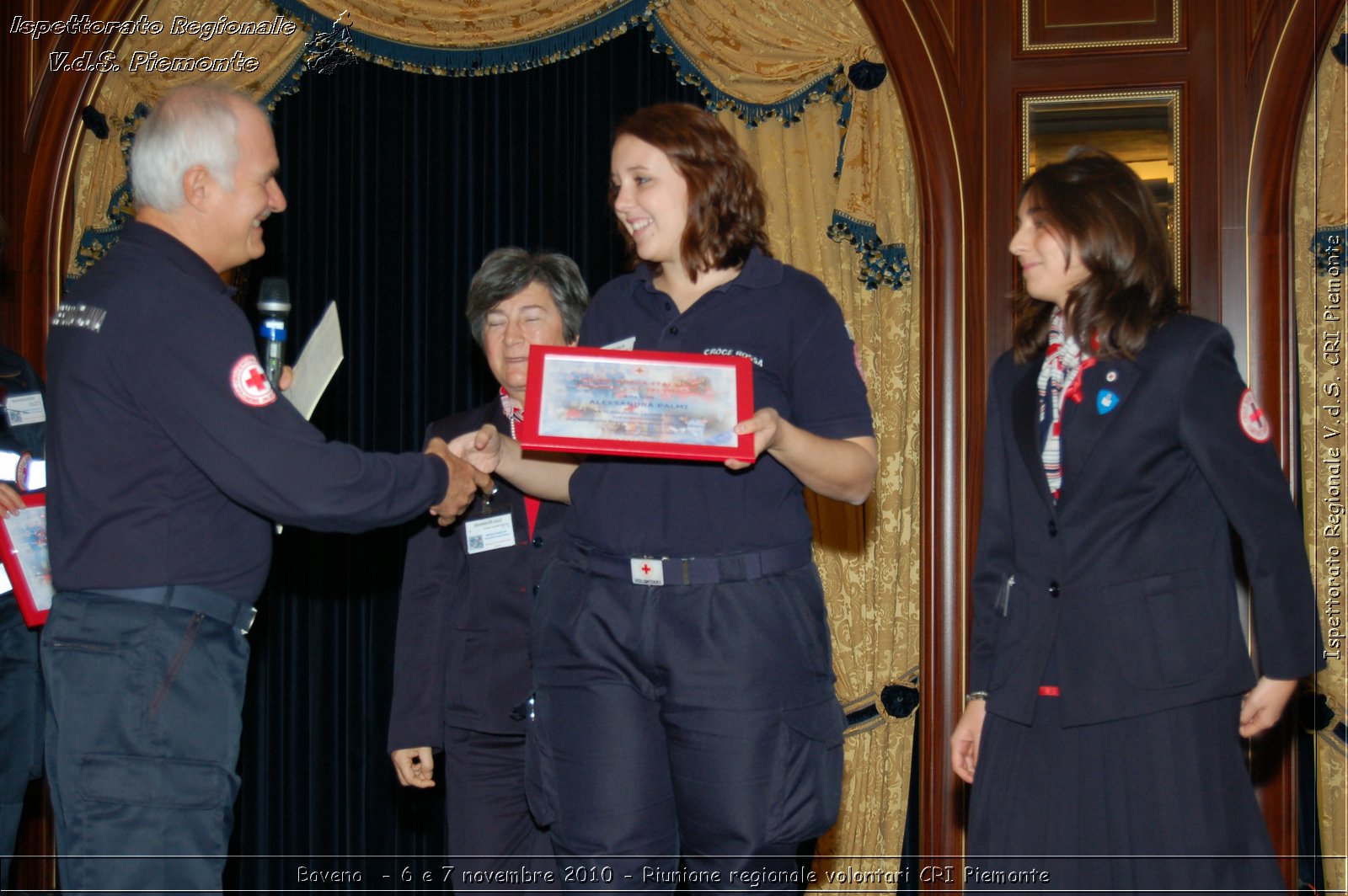 Baveno  - 6 e 7 novembre 2010 - Riunione regionale volontari CRI Piemonte -  Croce Rossa Italiana - Ispettorato Regionale Volontari del Soccorso Piemonte