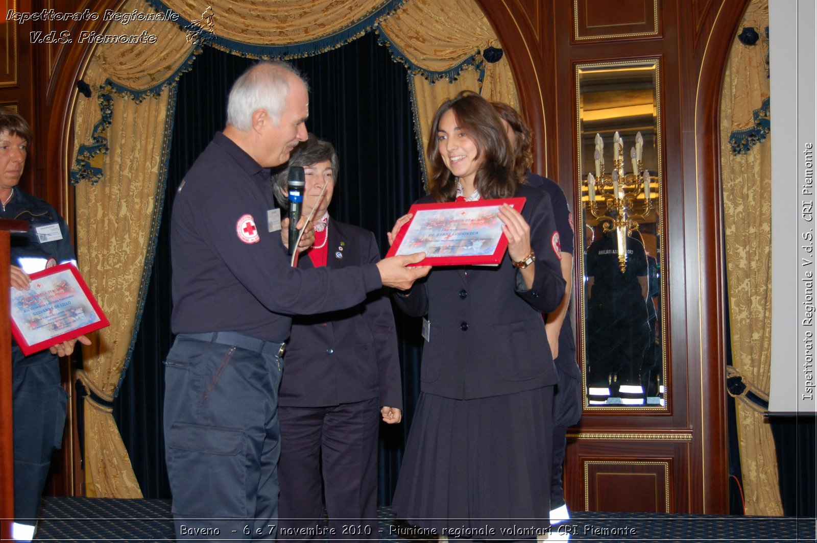 Baveno  - 6 e 7 novembre 2010 - Riunione regionale volontari CRI Piemonte -  Croce Rossa Italiana - Ispettorato Regionale Volontari del Soccorso Piemonte