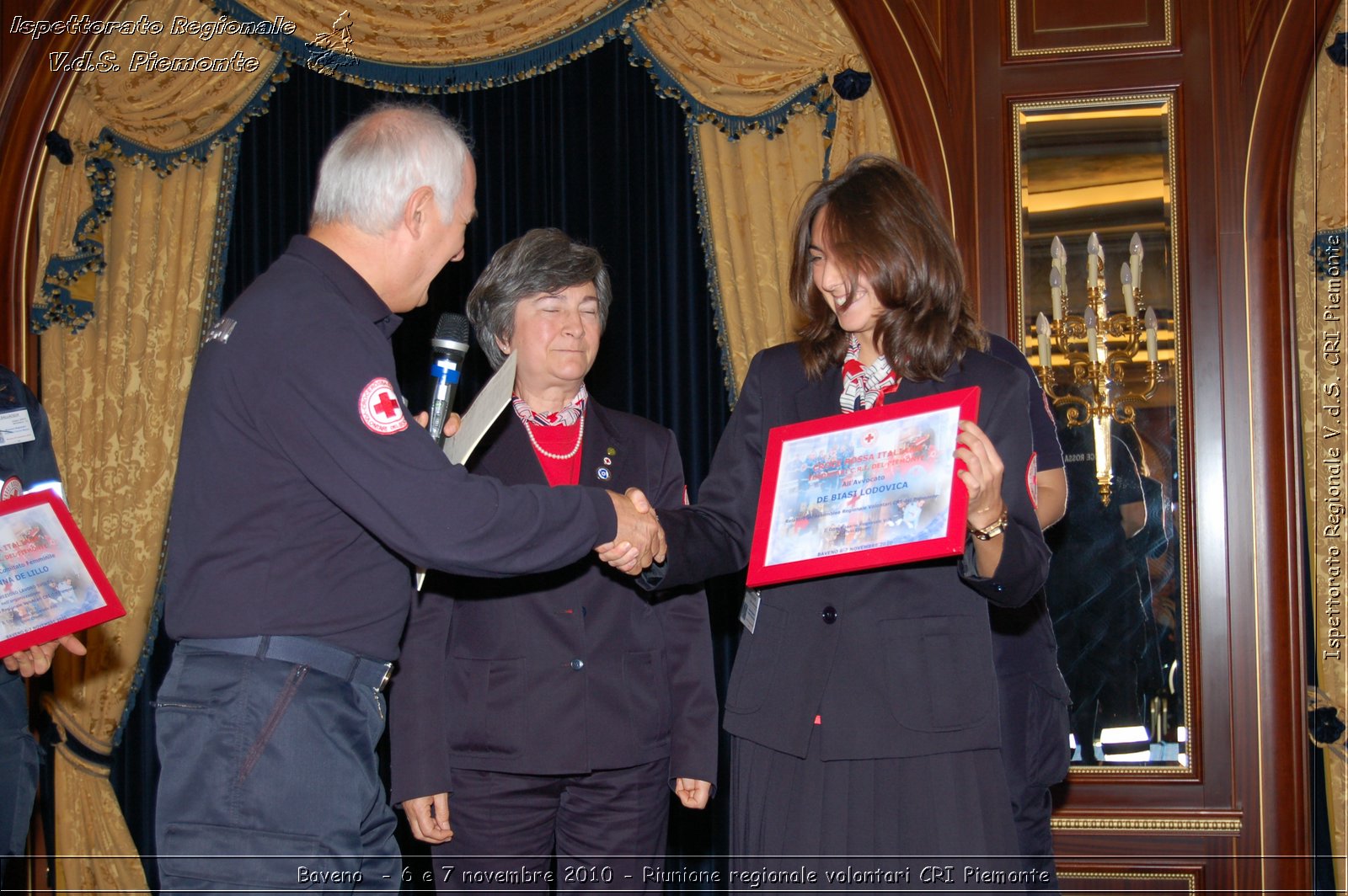 Baveno  - 6 e 7 novembre 2010 - Riunione regionale volontari CRI Piemonte -  Croce Rossa Italiana - Ispettorato Regionale Volontari del Soccorso Piemonte