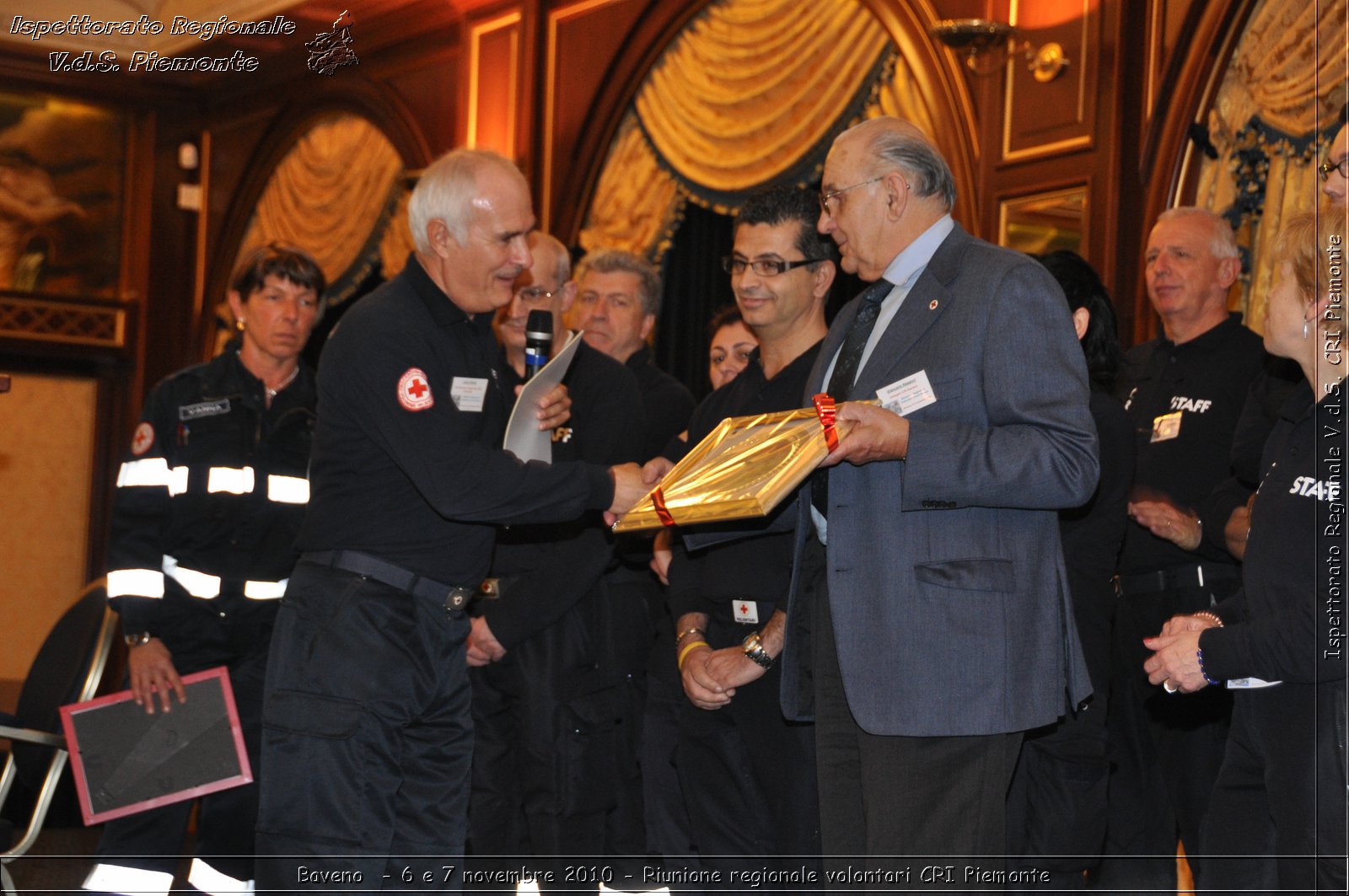 Baveno  - 6 e 7 novembre 2010 - Riunione regionale volontari CRI Piemonte -  Croce Rossa Italiana - Ispettorato Regionale Volontari del Soccorso Piemonte