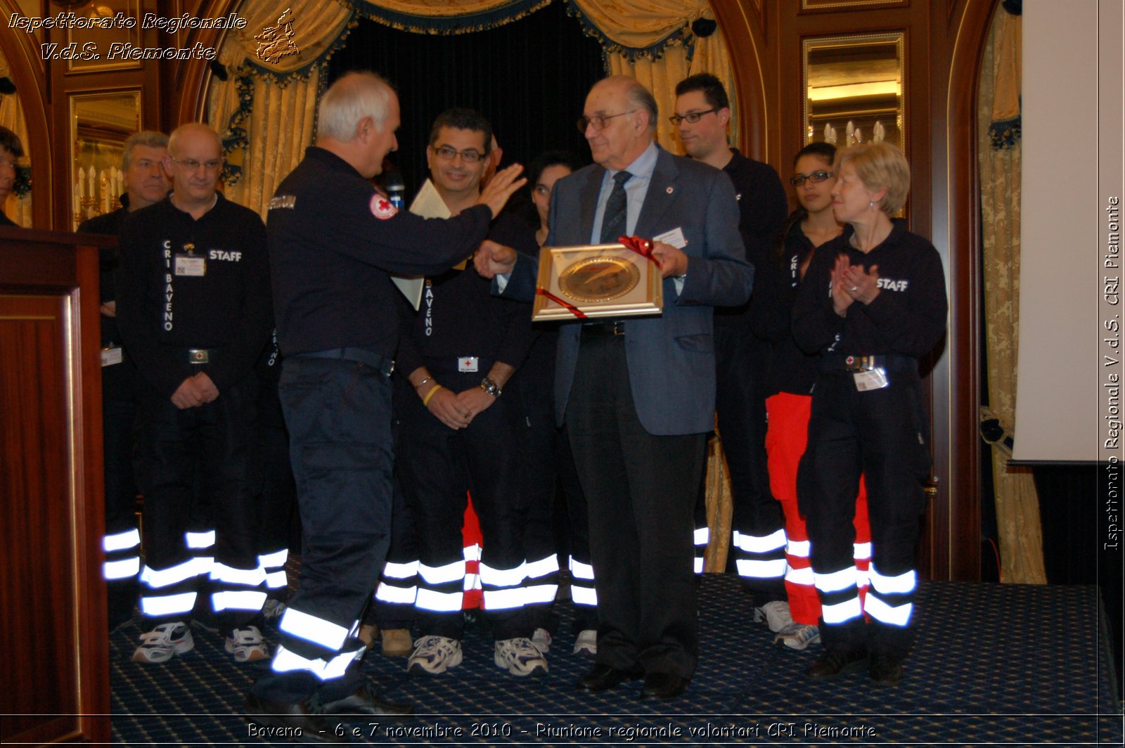 Baveno  - 6 e 7 novembre 2010 - Riunione regionale volontari CRI Piemonte -  Croce Rossa Italiana - Ispettorato Regionale Volontari del Soccorso Piemonte