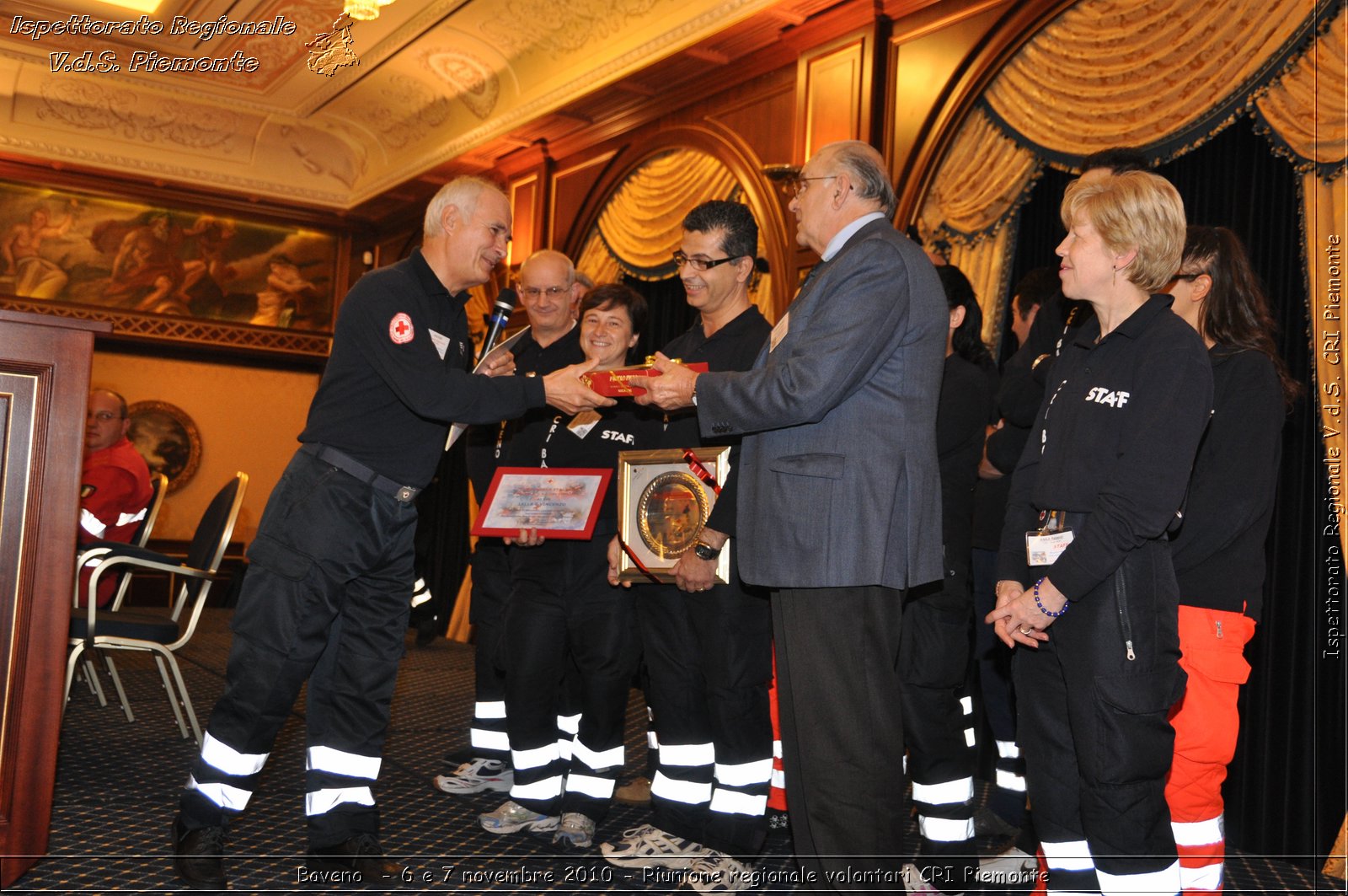 Baveno  - 6 e 7 novembre 2010 - Riunione regionale volontari CRI Piemonte -  Croce Rossa Italiana - Ispettorato Regionale Volontari del Soccorso Piemonte