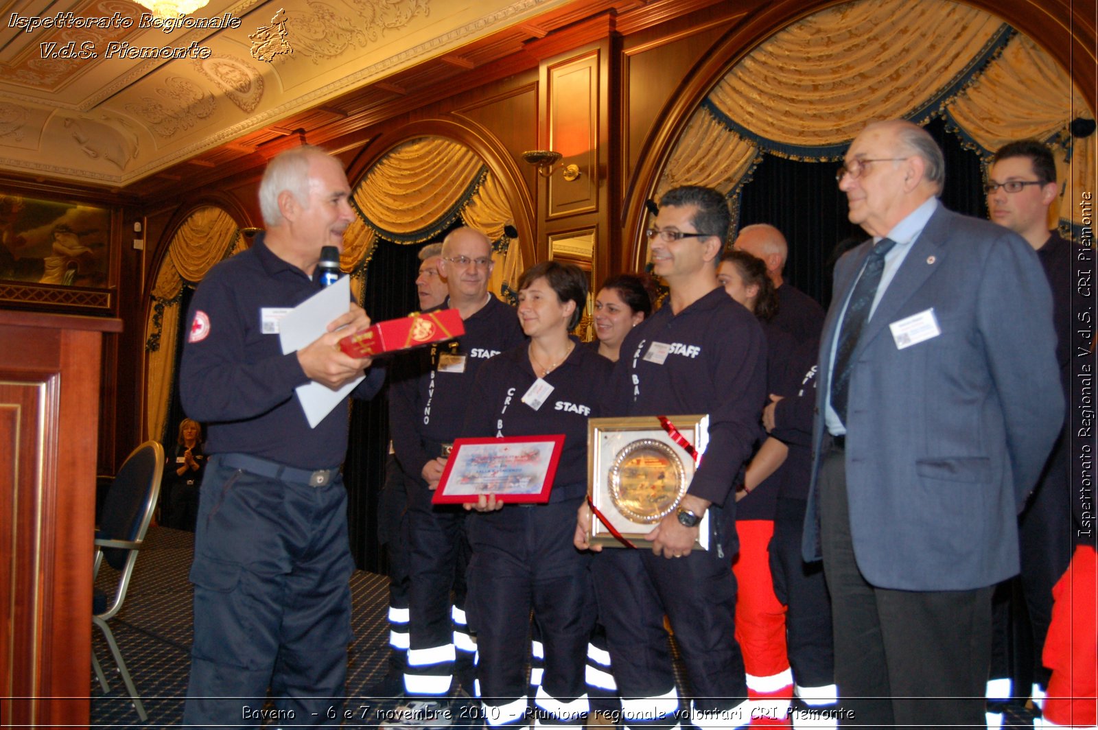 Baveno  - 6 e 7 novembre 2010 - Riunione regionale volontari CRI Piemonte -  Croce Rossa Italiana - Ispettorato Regionale Volontari del Soccorso Piemonte