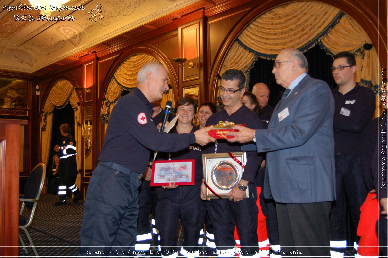 Baveno  - 6 e 7 novembre 2010 - Riunione regionale volontari CRI Piemonte -  Croce Rossa Italiana - Ispettorato Regionale Volontari del Soccorso Piemonte