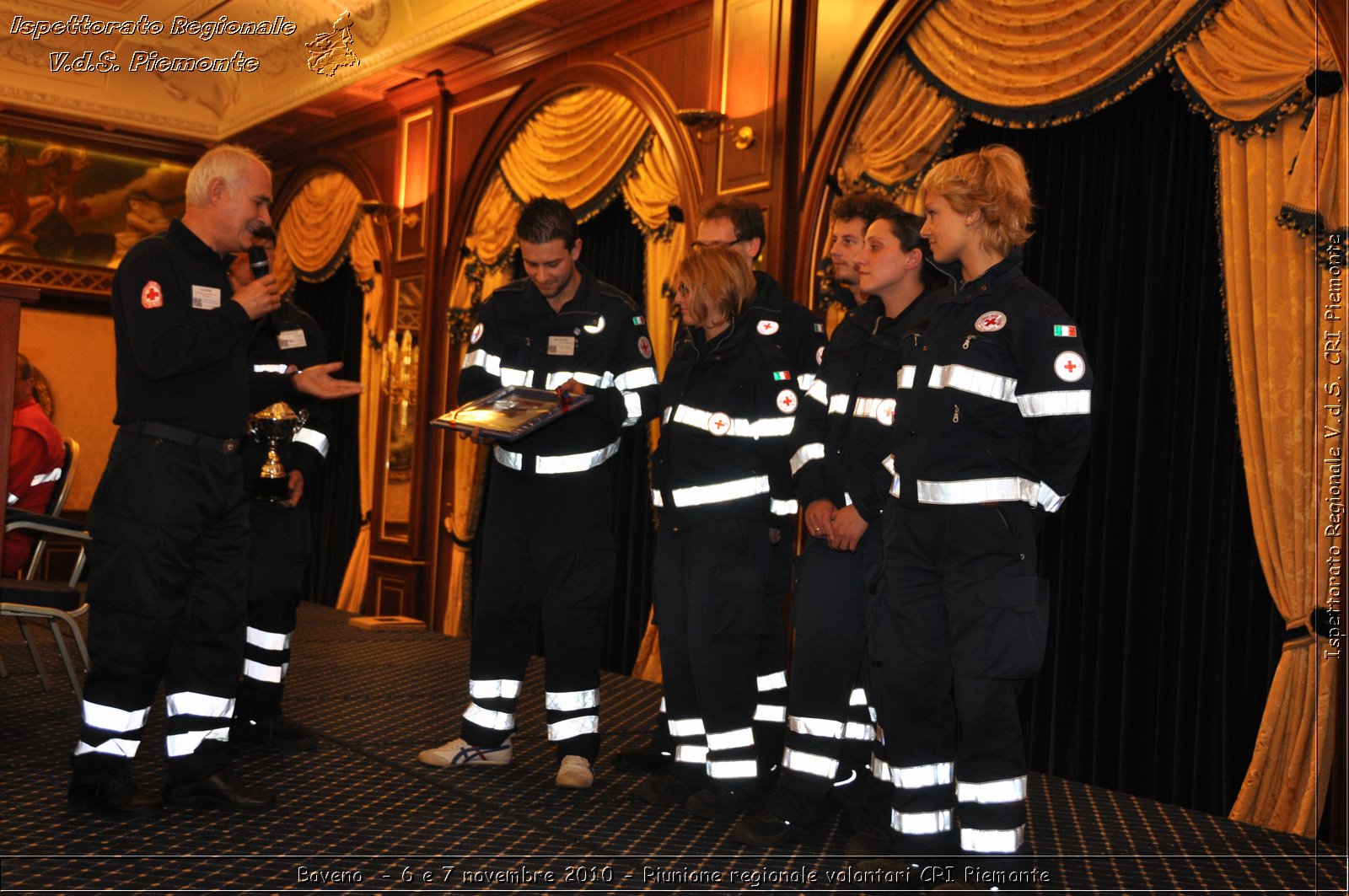 Baveno  - 6 e 7 novembre 2010 - Riunione regionale volontari CRI Piemonte -  Croce Rossa Italiana - Ispettorato Regionale Volontari del Soccorso Piemonte